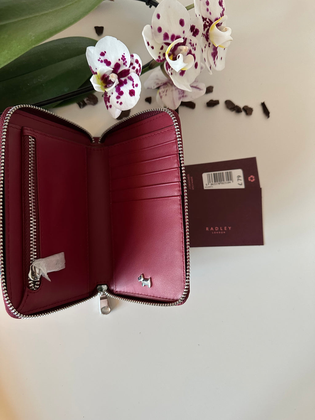 Radley Pockets Medium Leather Carmine