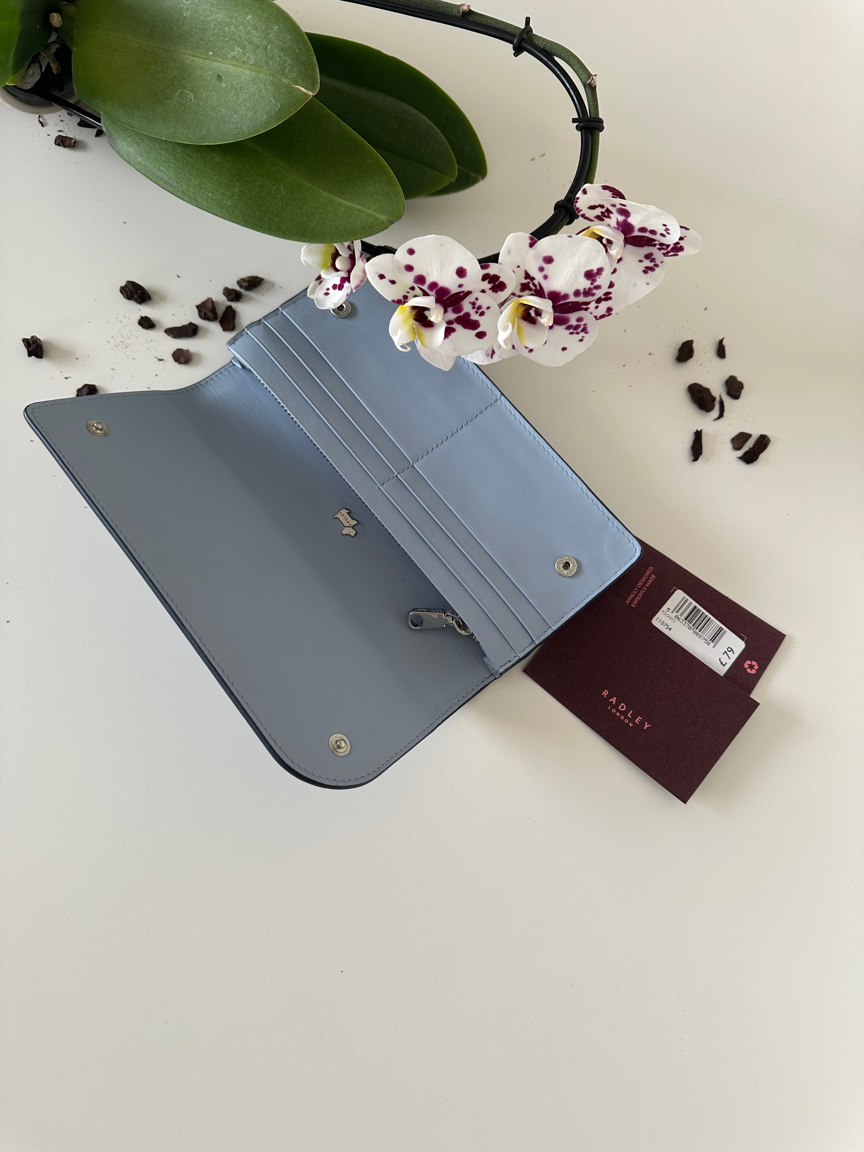 Radley Pockets blue Large Leather