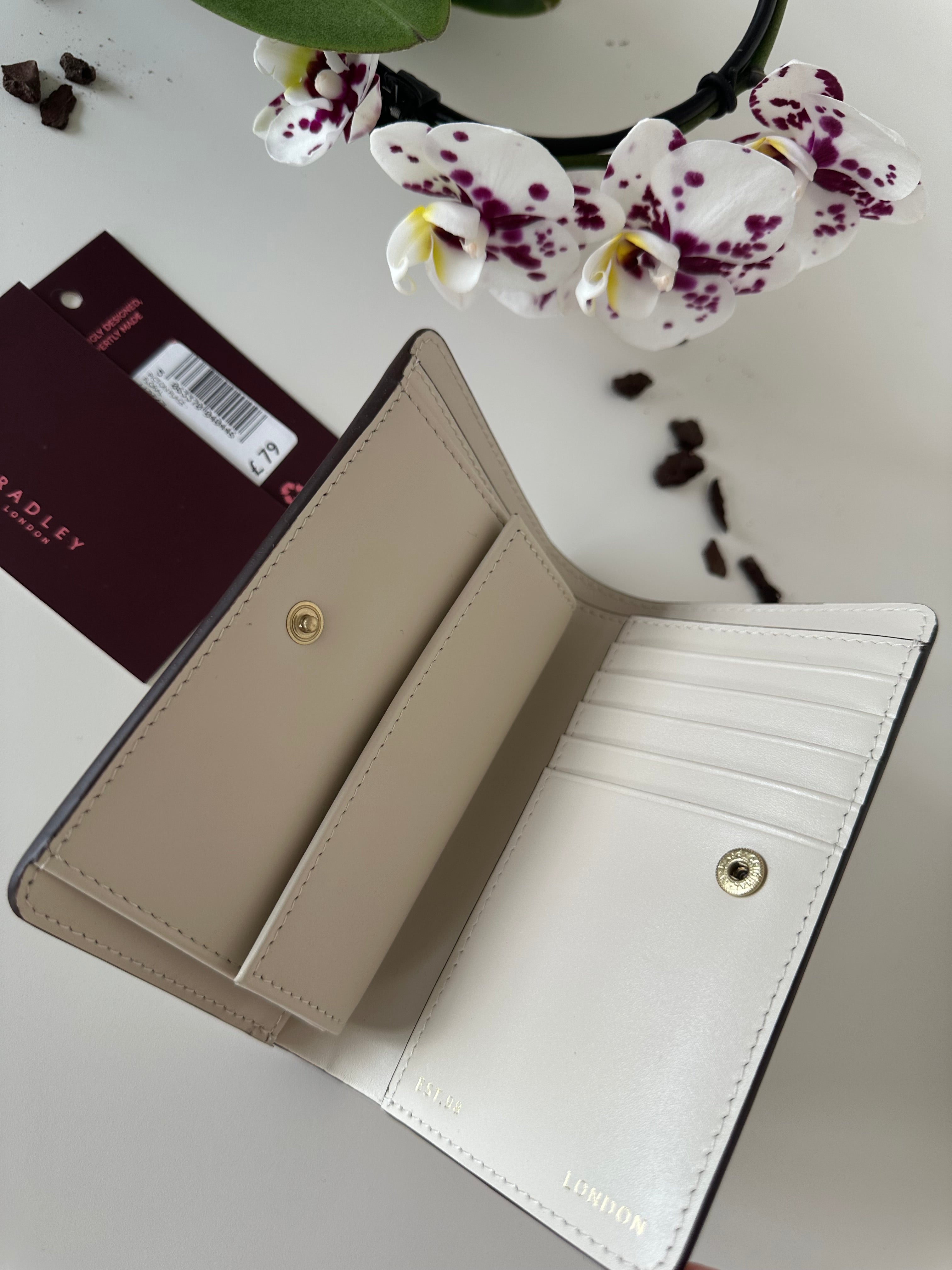 Radley Picton Places Floral Medium Leather