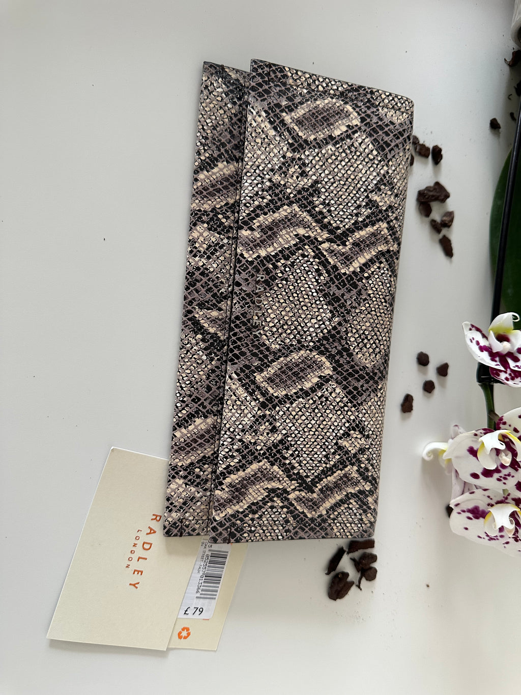 Radley Oak Street Faux Large Snake Flapover