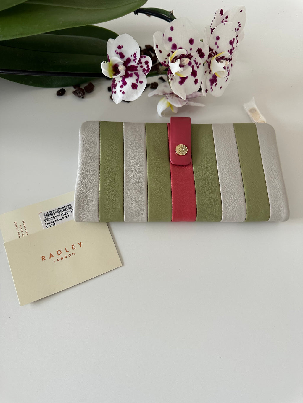 Radley Larkswood Stripe Large Leather