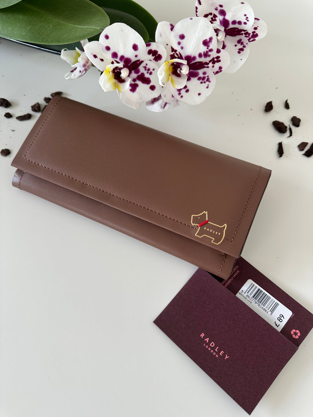 Radley Heritage Lane Saddle Large purse