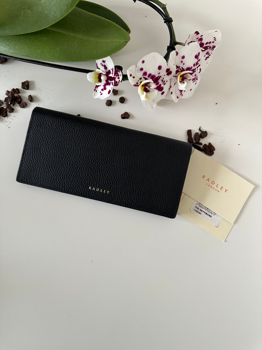 Radley The Rathbone Bifold Matinee Purse black Large
