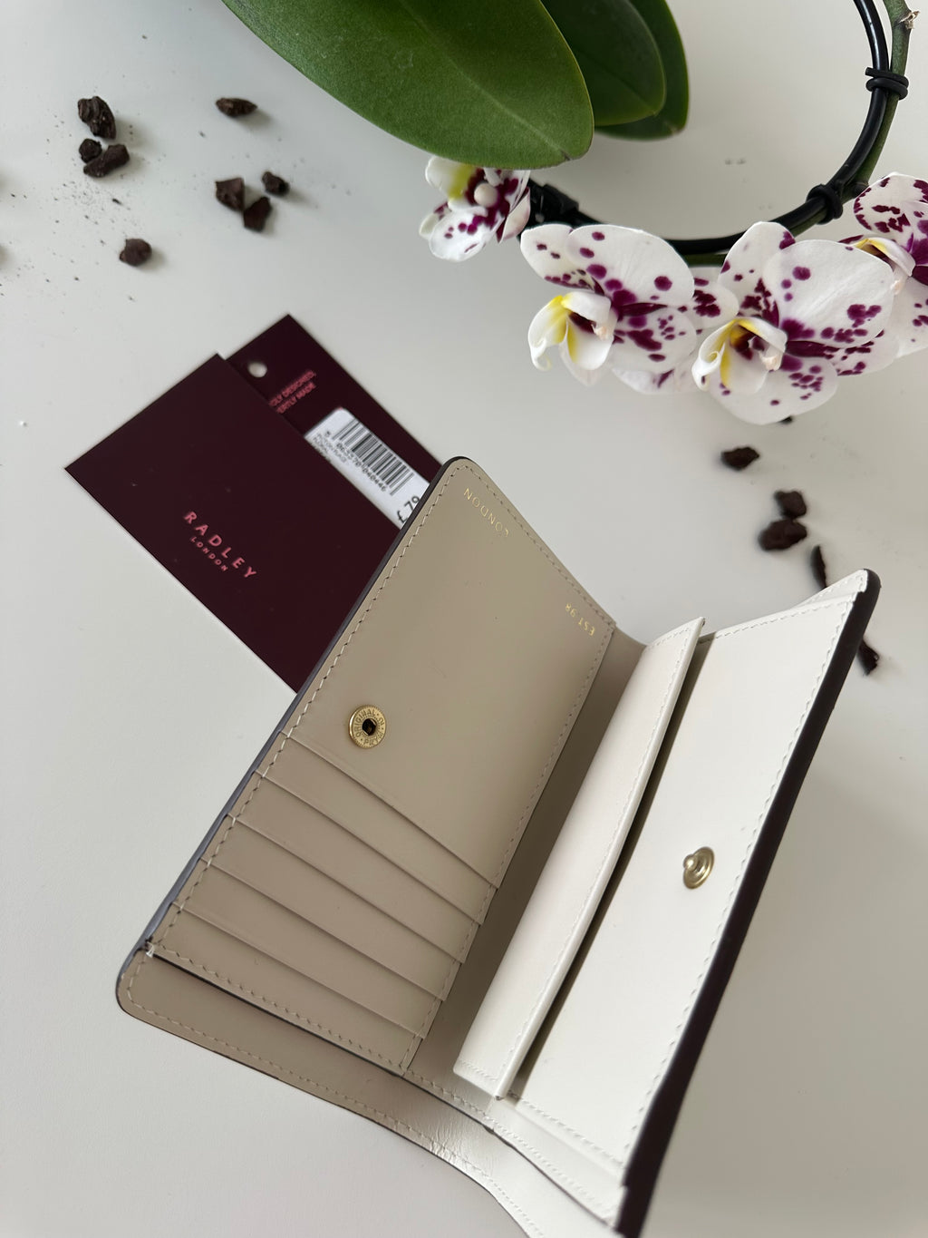 Radley Picton Places Floral Medium Leather