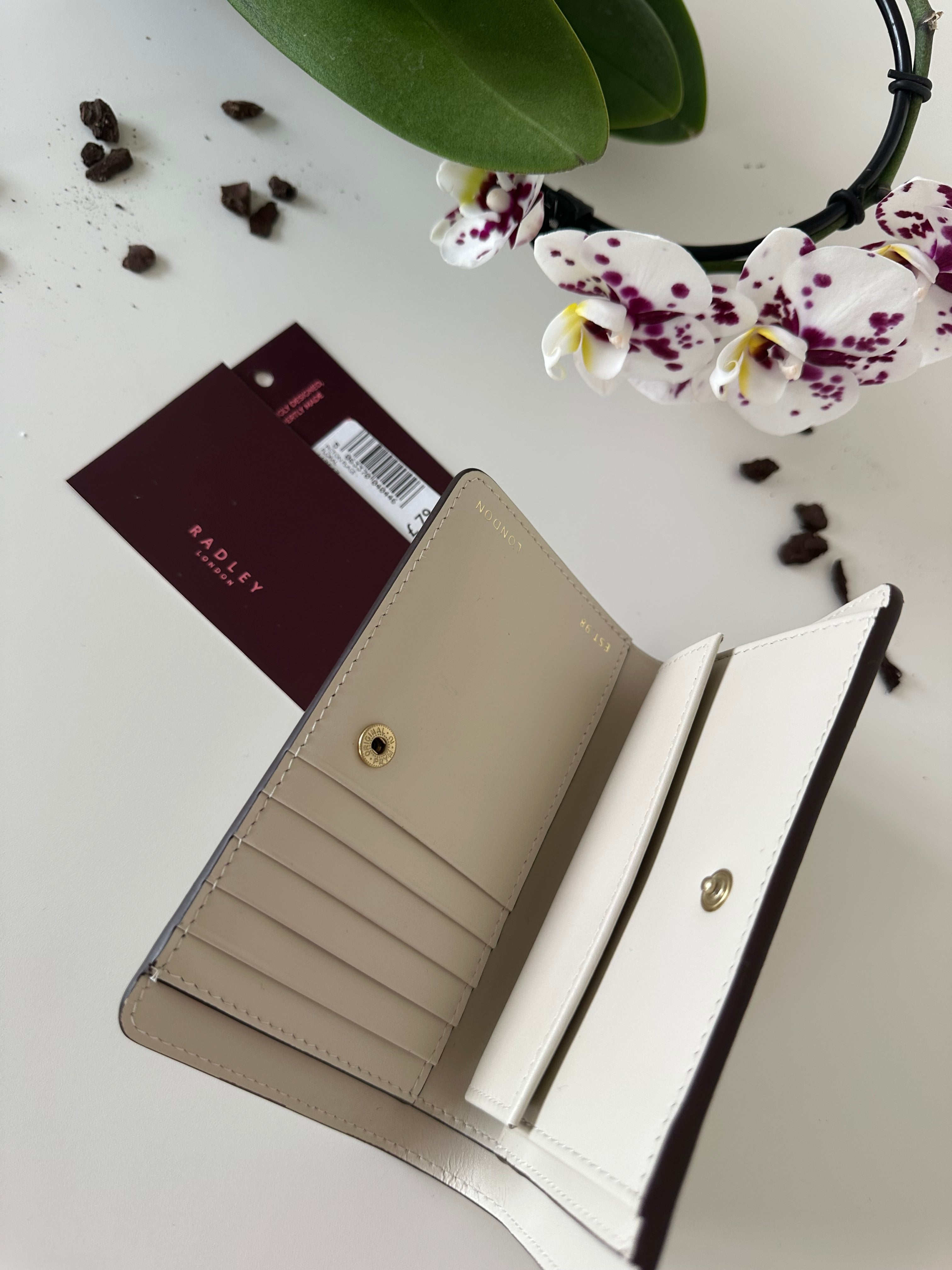 Radley Picton Places Floral Medium Leather