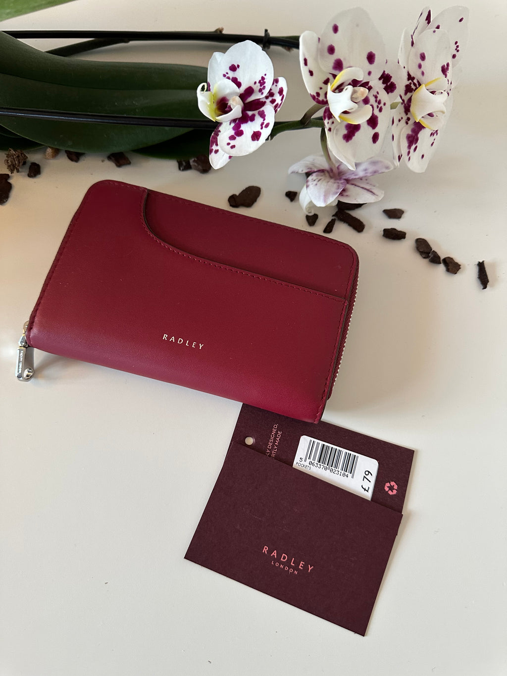Radley Pockets Medium Leather Carmine