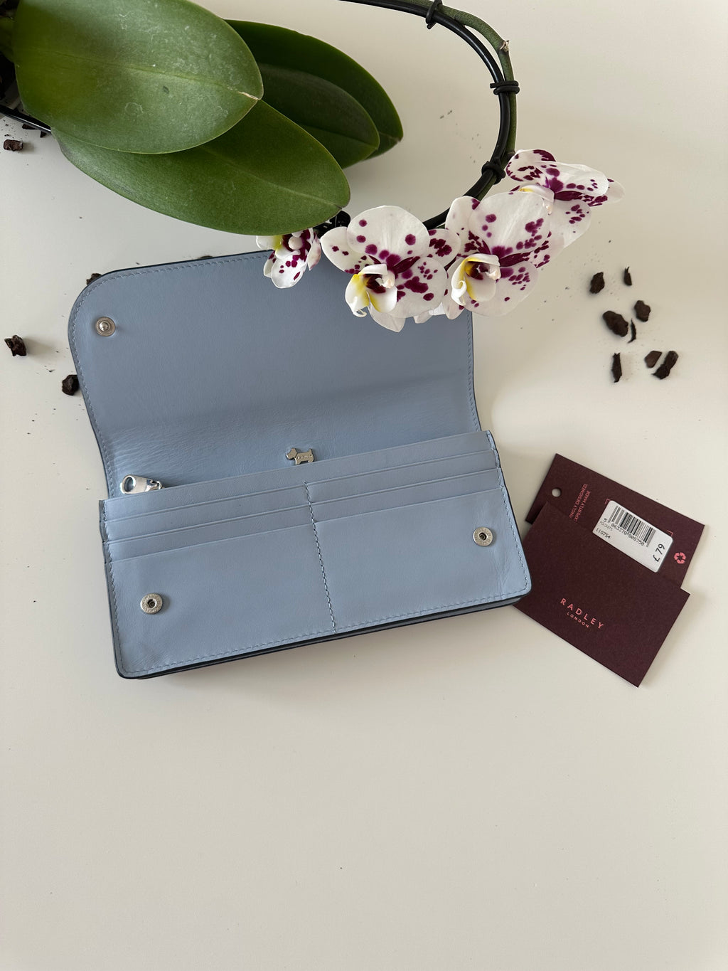 Radley Pockets blue Large Leather