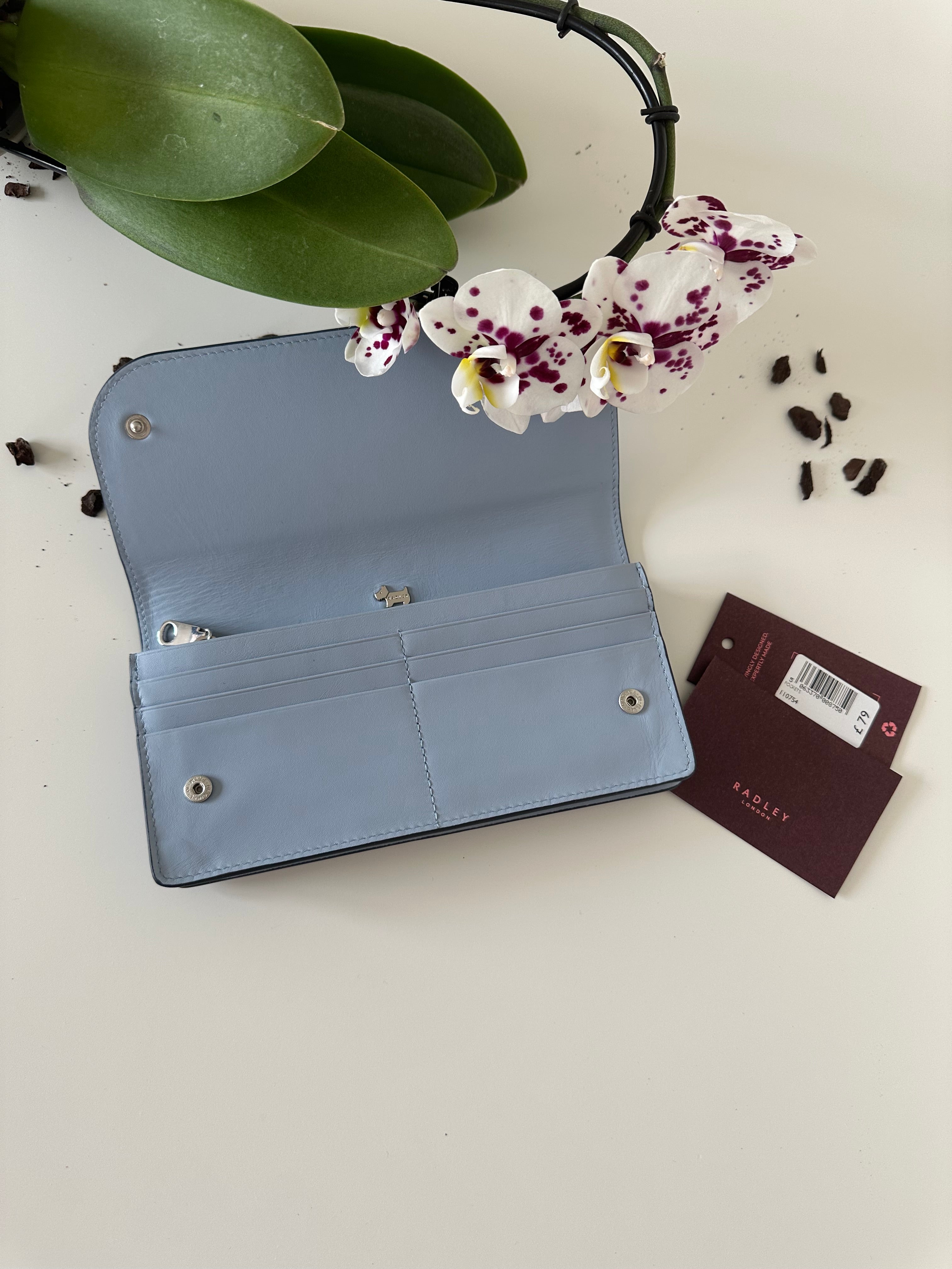 Radley Pockets blue Large Leather