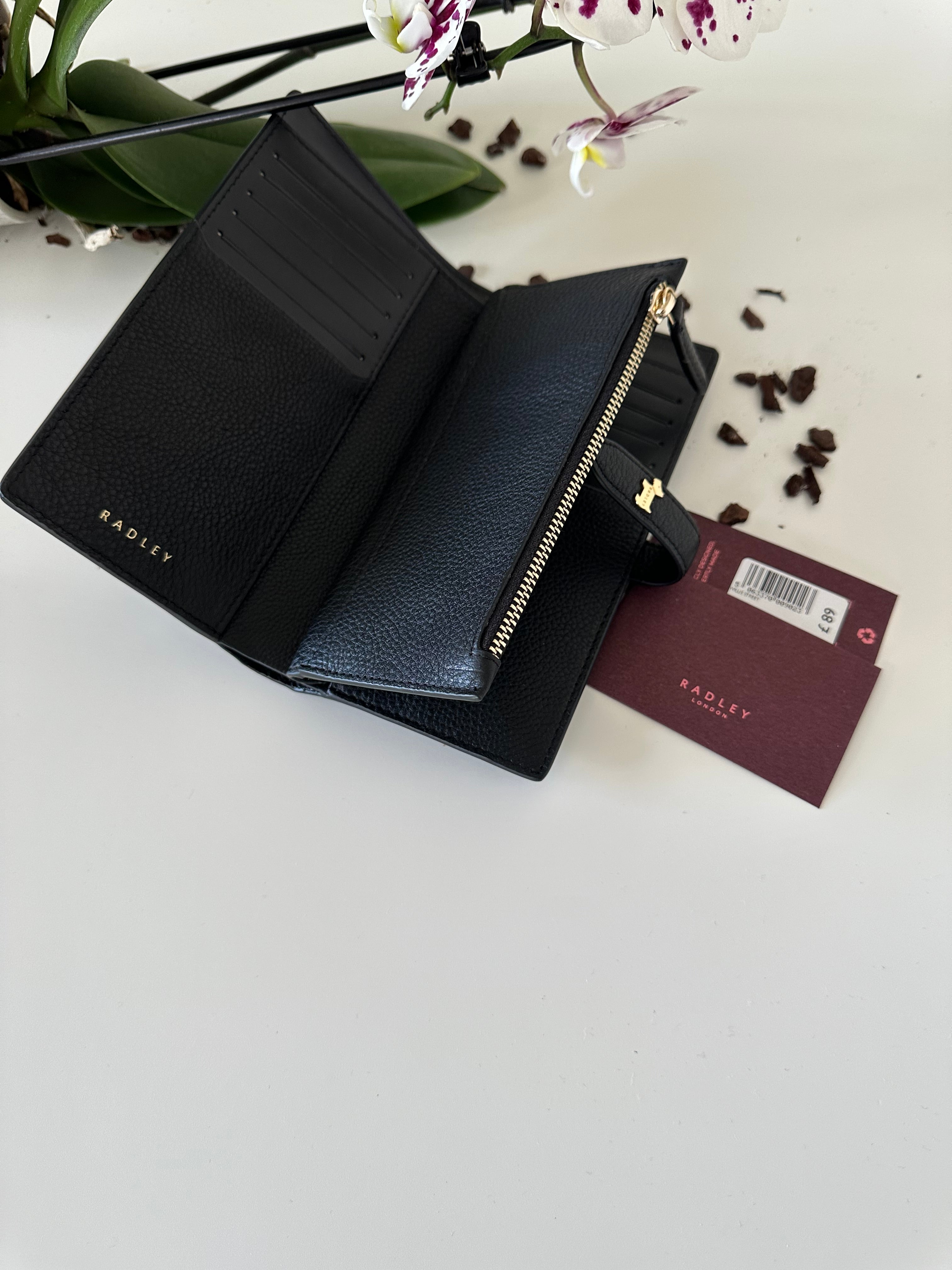 Radley Willis Street Large Black Leather