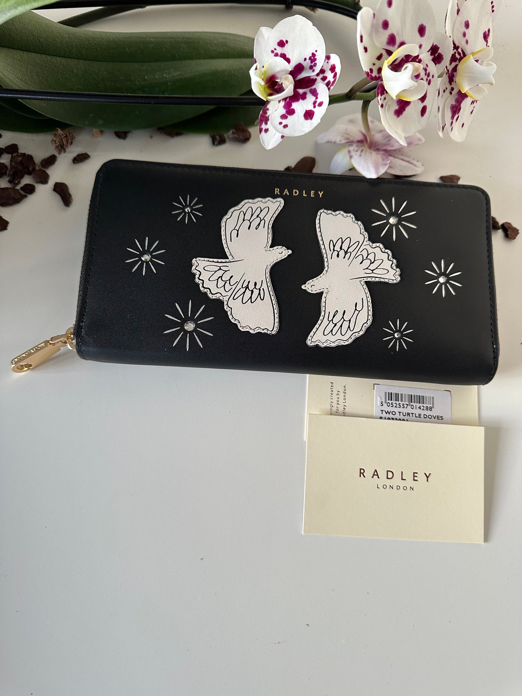Radley Two Turtle Doves Large Leather