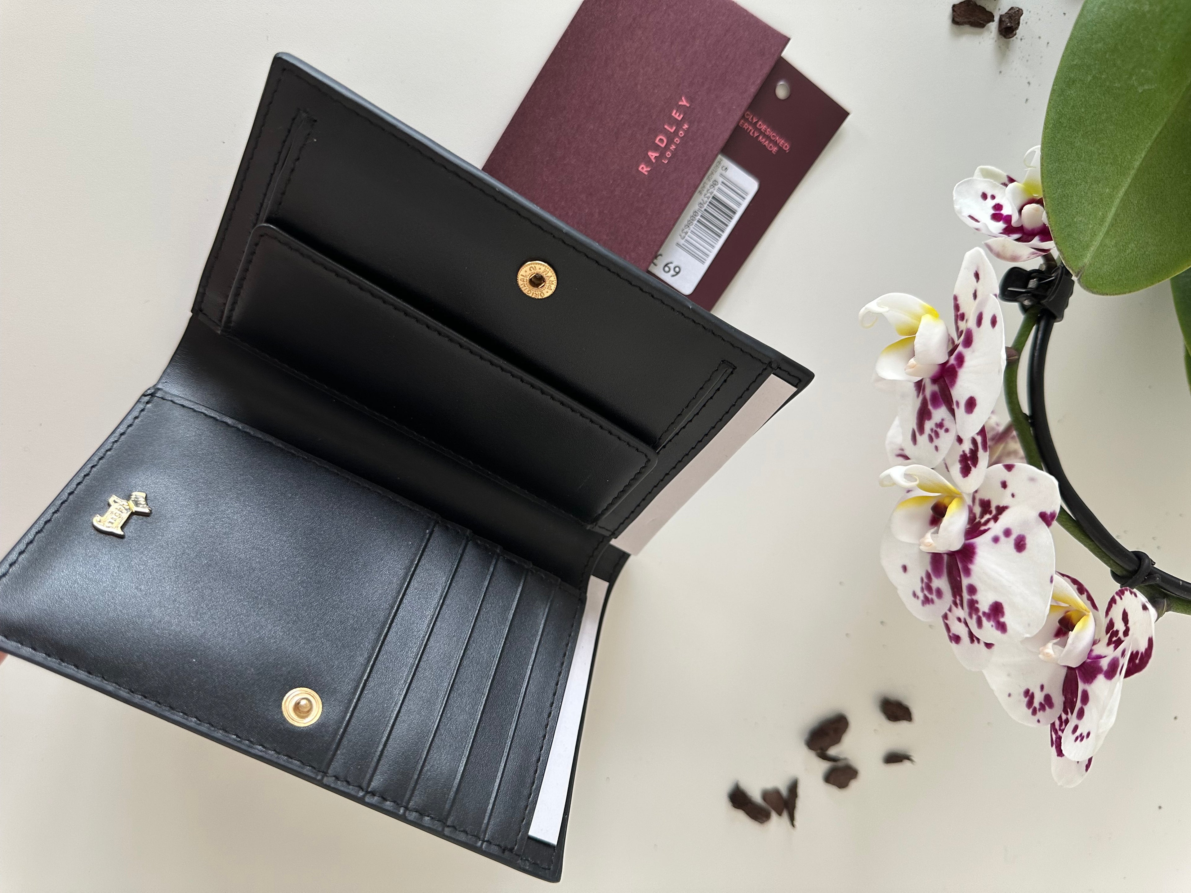 Radley Heritage Lane Medium Black Leather