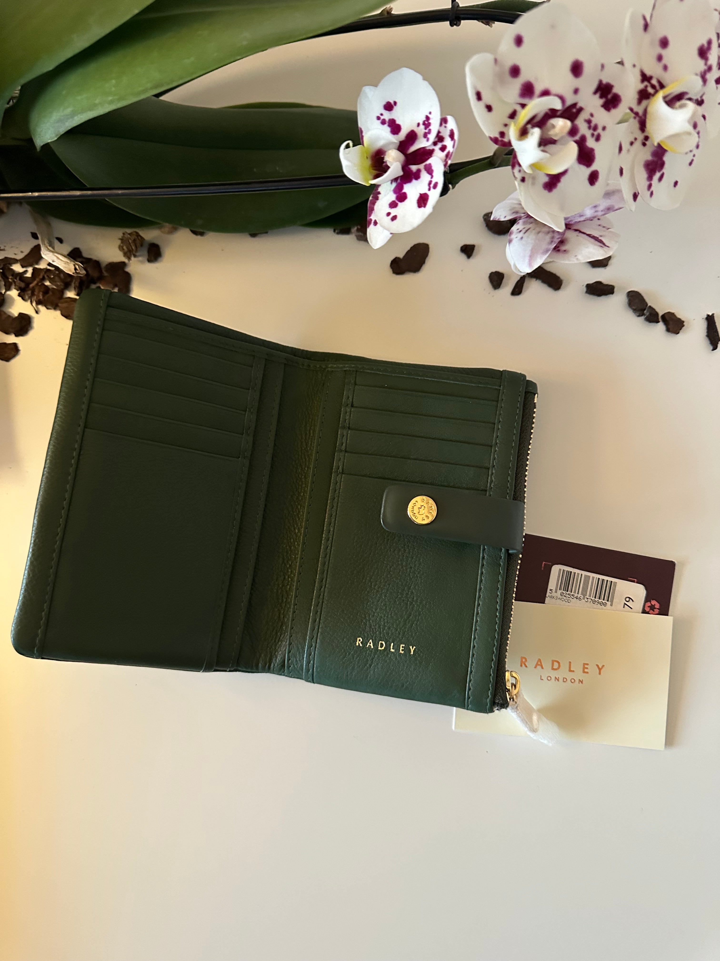 Radley Larkswood Medium Leather Dark Green