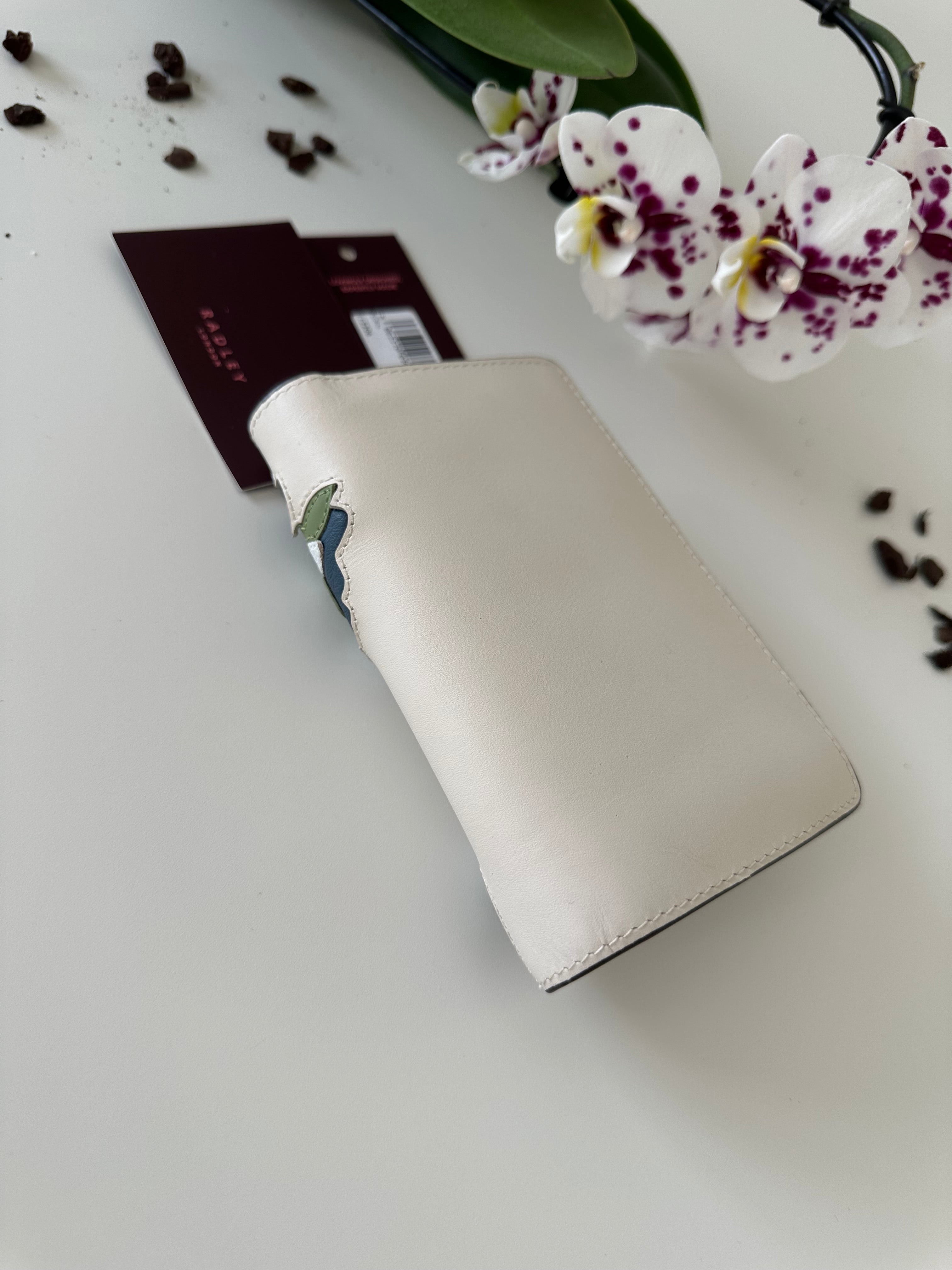 Radley Floral Medium Purse Leather