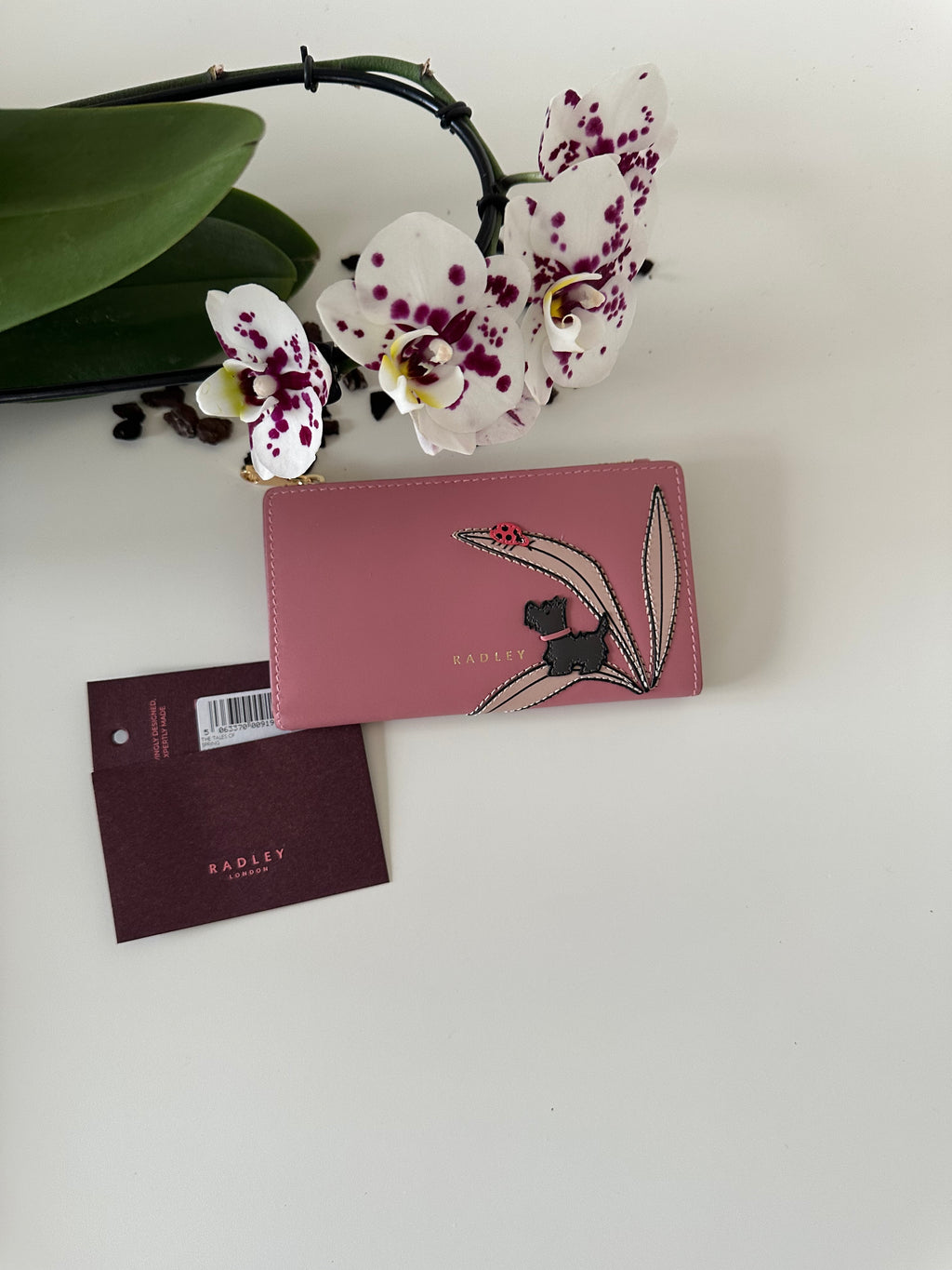 Radley The Tales of Spring Leather Pink