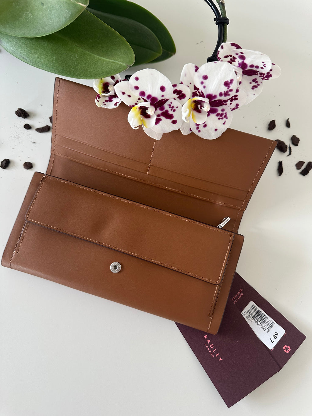 Radley Heritage Lane Large Toffee Leather