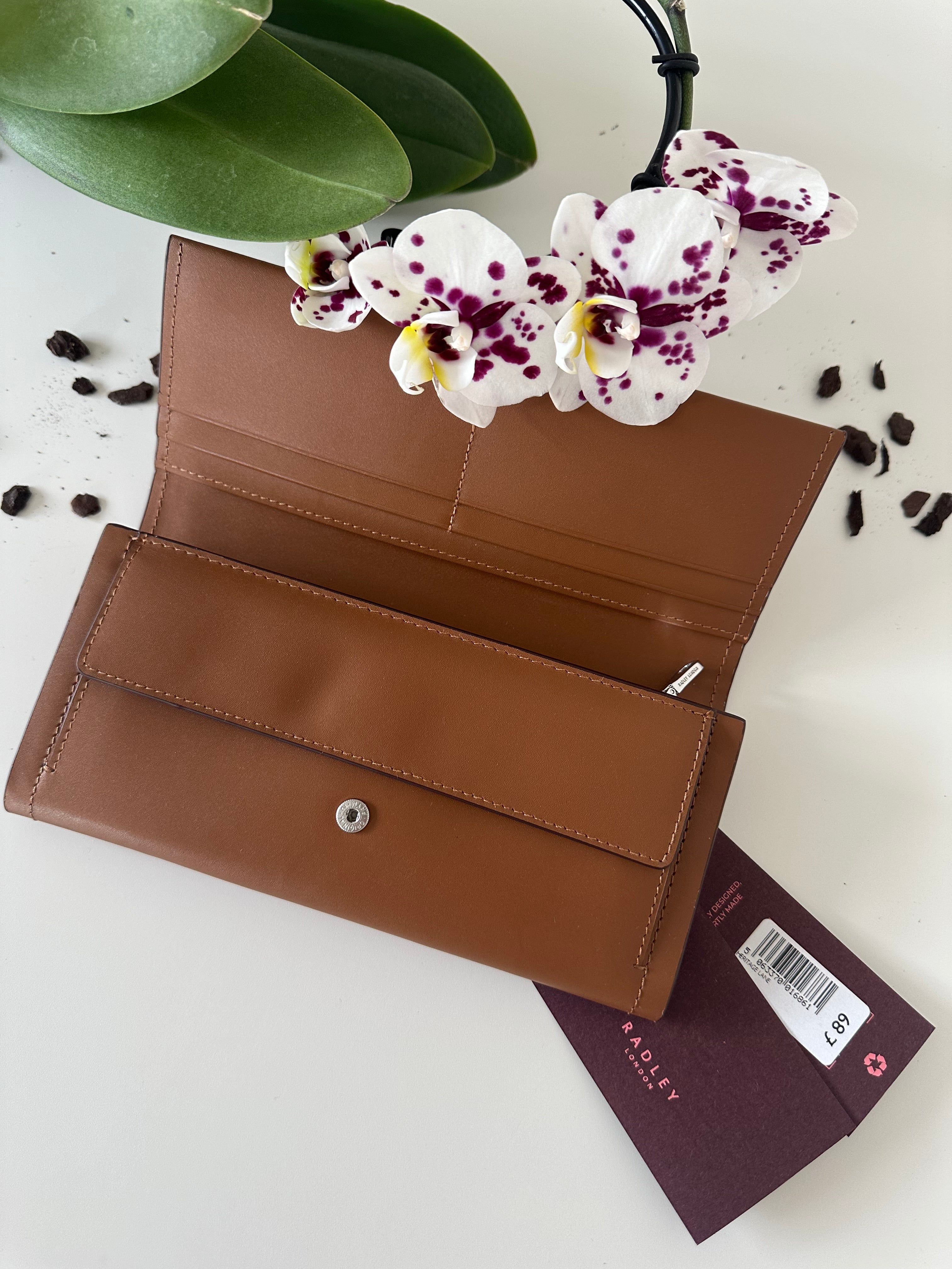 Radley Heritage Lane Large Toffee Leather