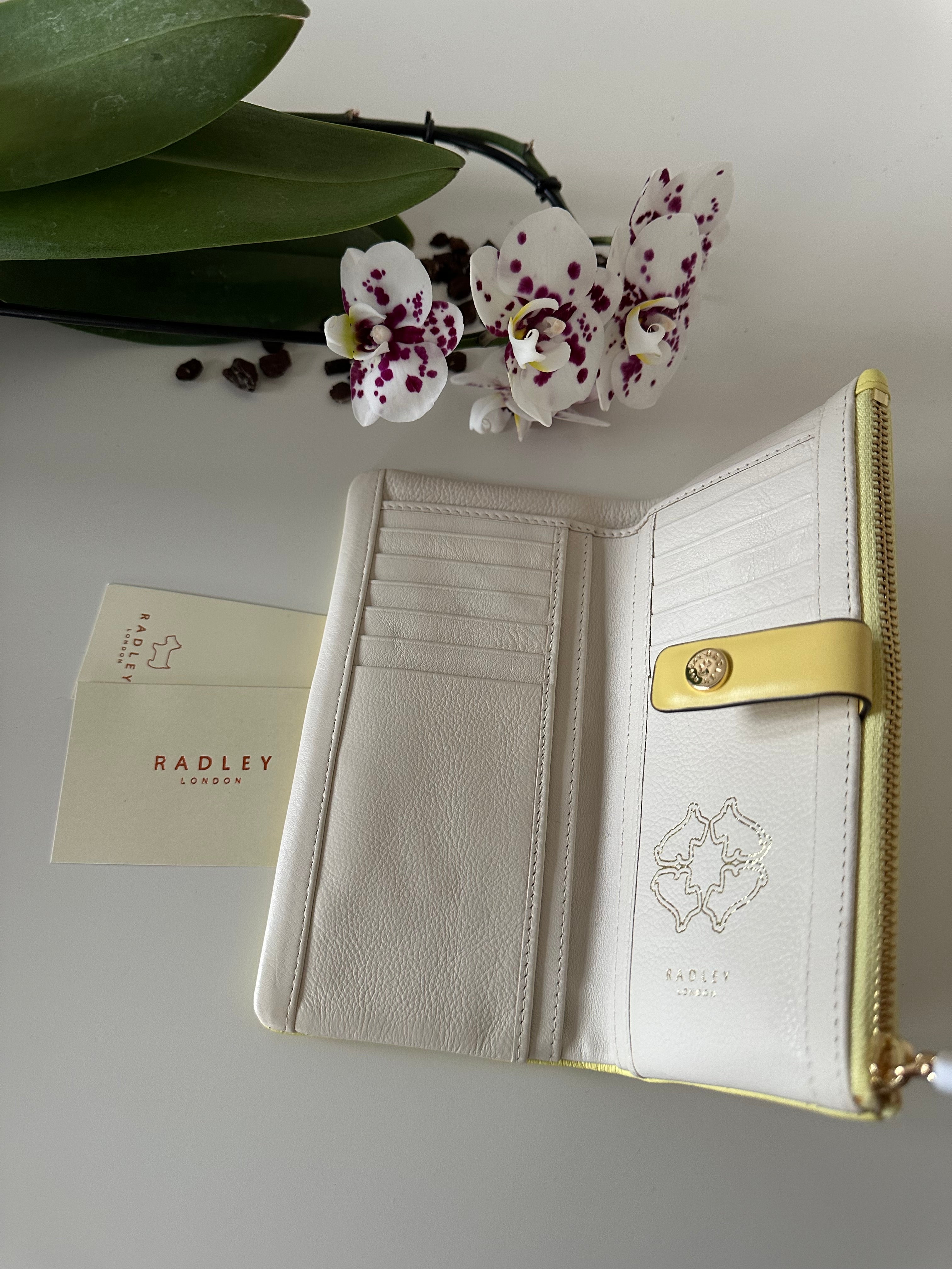 Radley Larkswood Large Lemon Leather