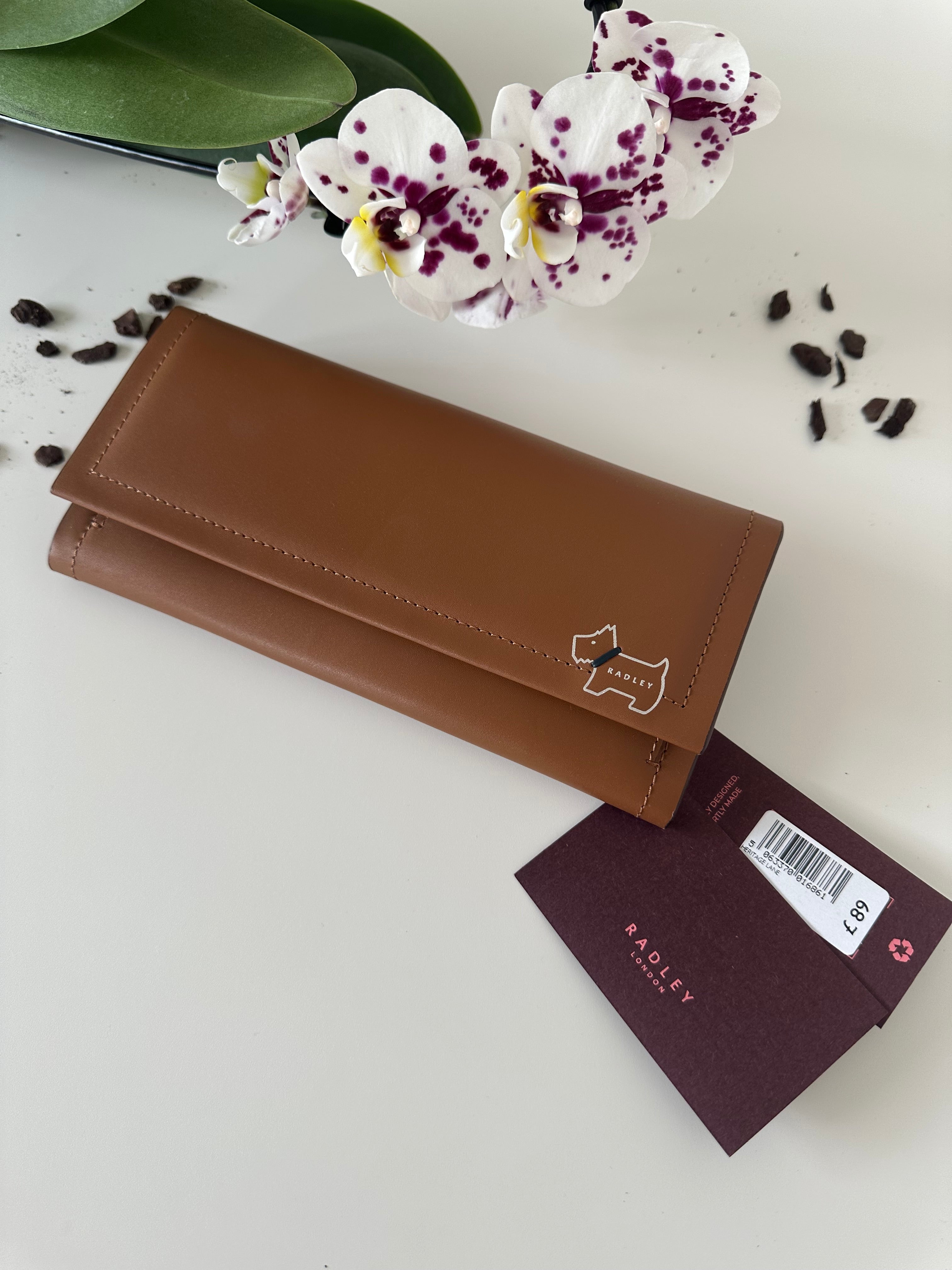 Radley Heritage Lane Large Toffee Leather