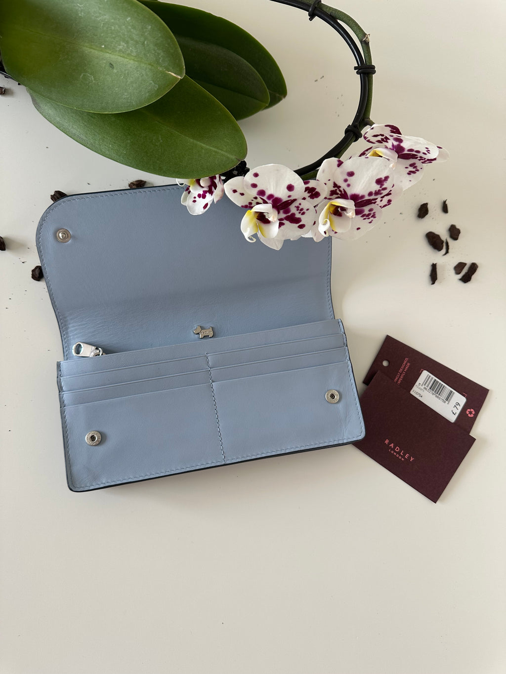 Radley Pockets blue Large Leather