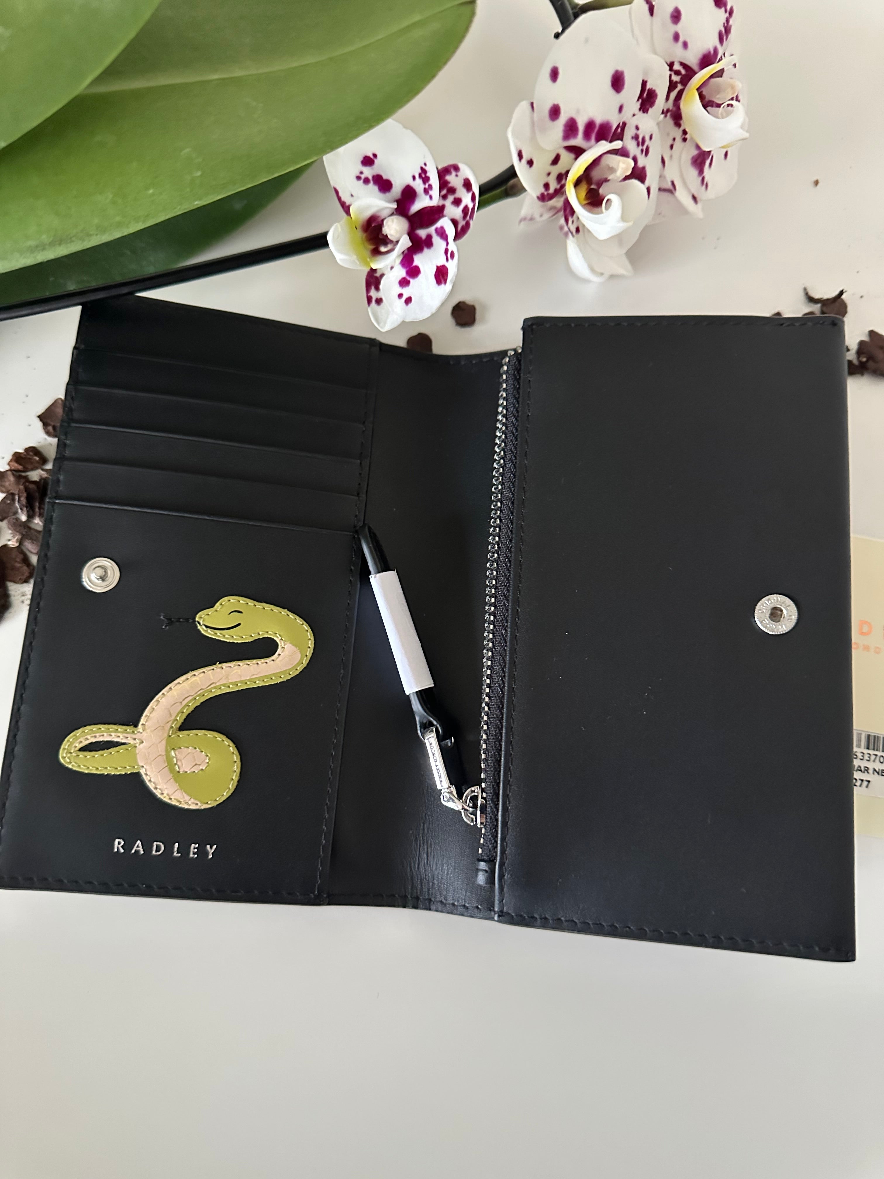Radley Lunar New Year 2025 Flapover  Black Purse Medium