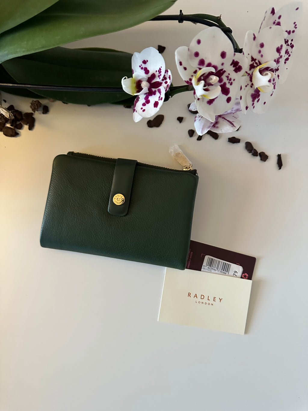 Radley Larkswood Medium Leather Dark Green