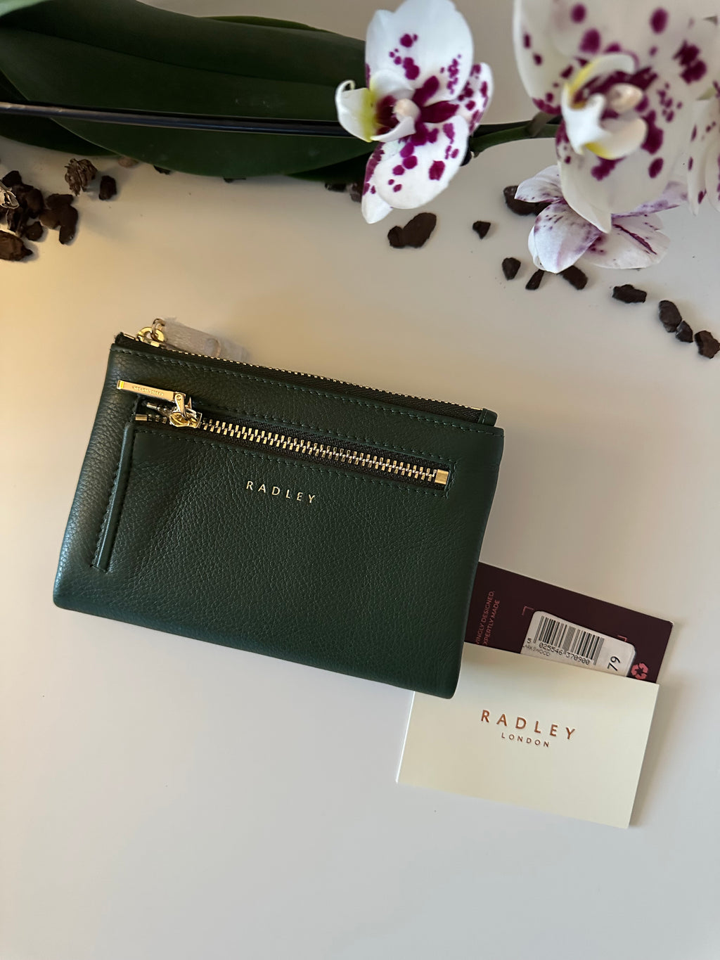 Radley Larkswood Medium Leather Dark Green