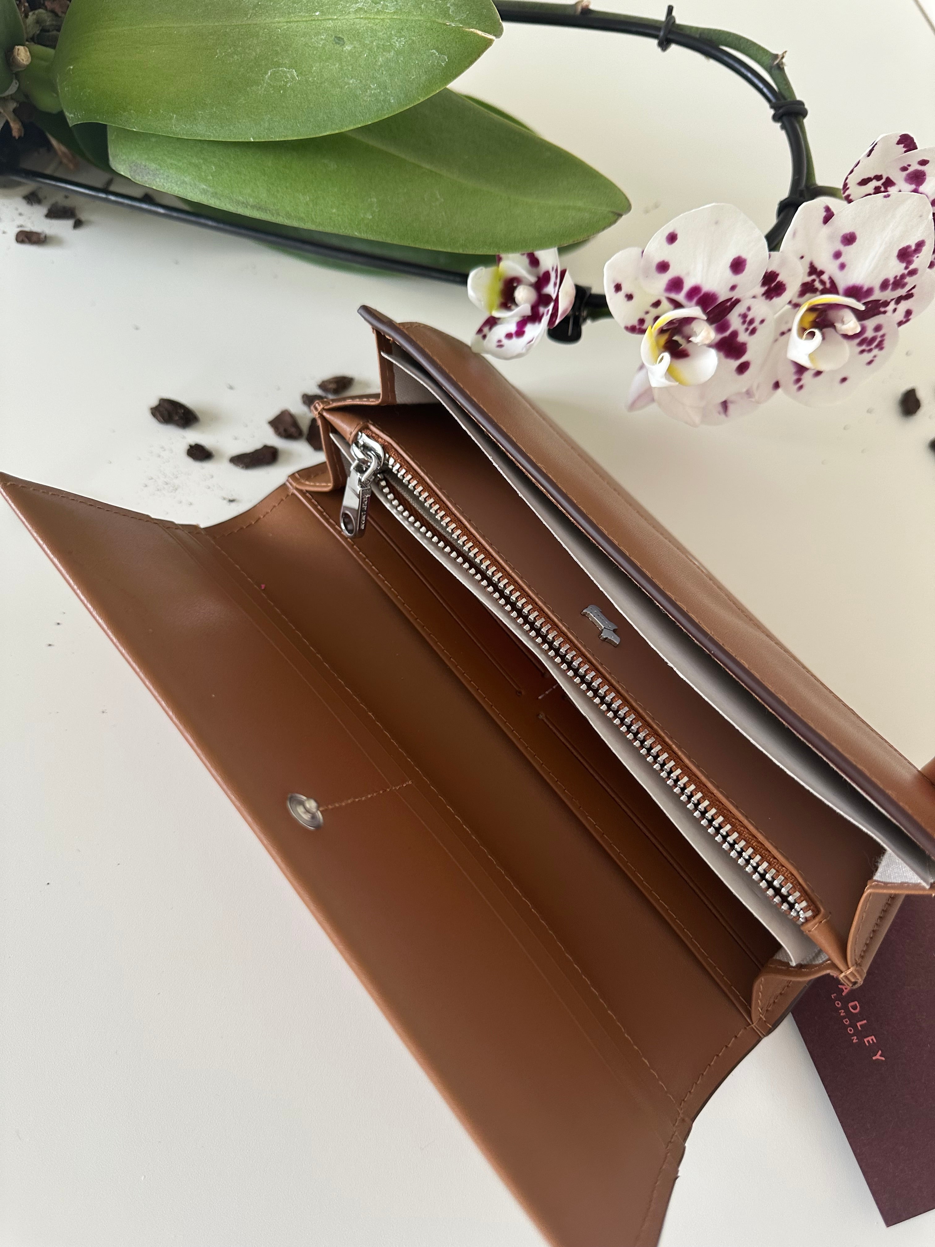 Radley Heritage Lane Large Toffee Leather