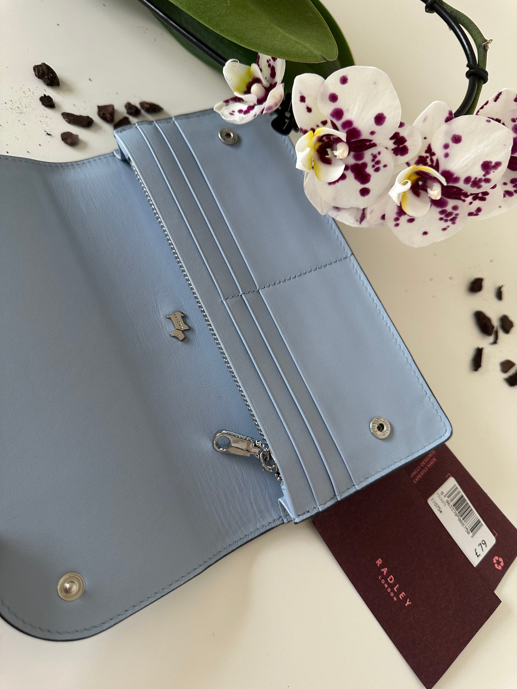 Radley Pockets blue Large Leather
