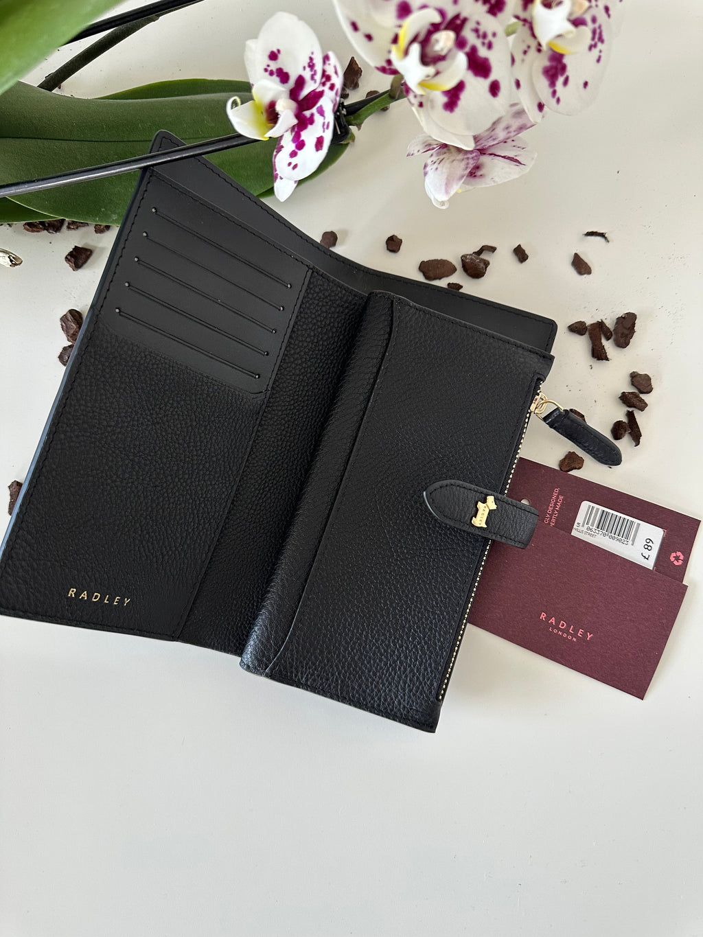 Radley Willis Street Large Black Leather