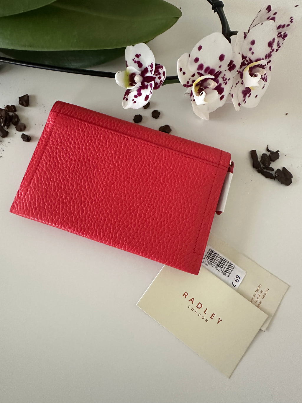 Radley Oak Street Medium Leather Red/pink