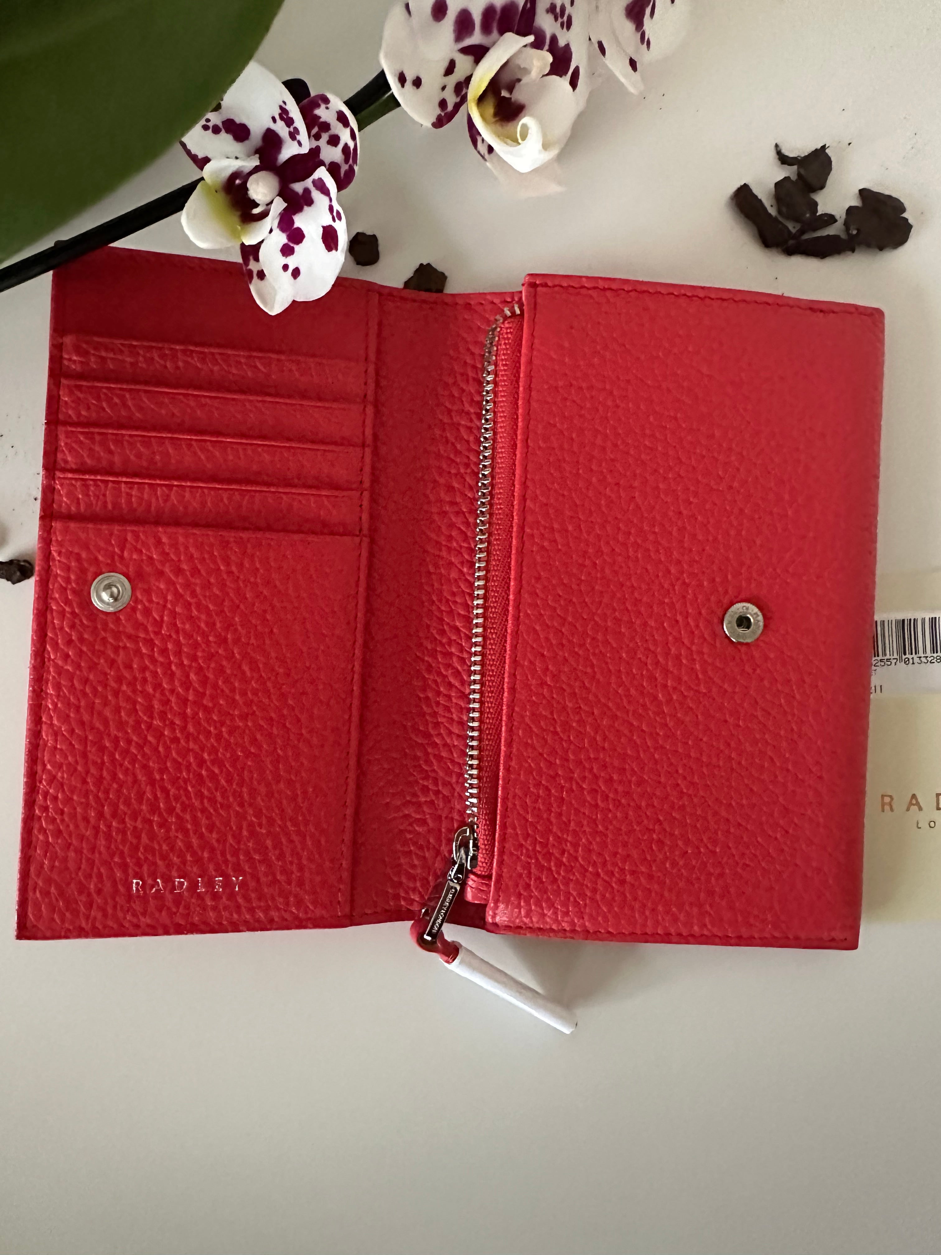Radley Oak Street Medium Leather Red/pink