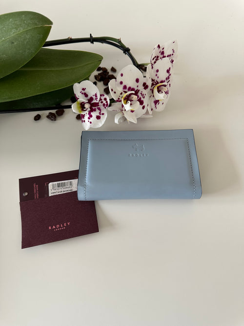 Radley Heritage Birder Medium Smoke Blue Leather