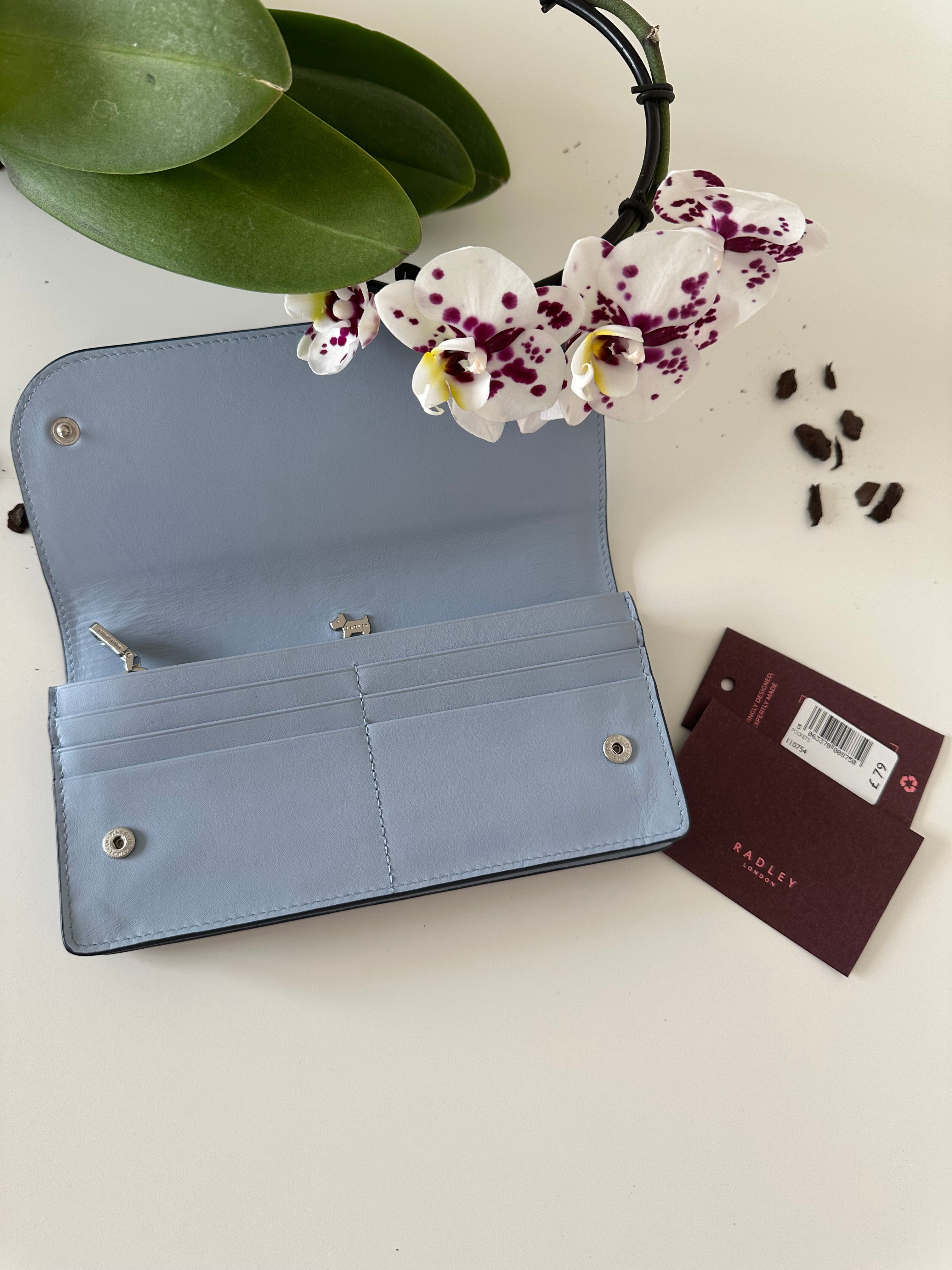 Radley Pockets blue Large Leather