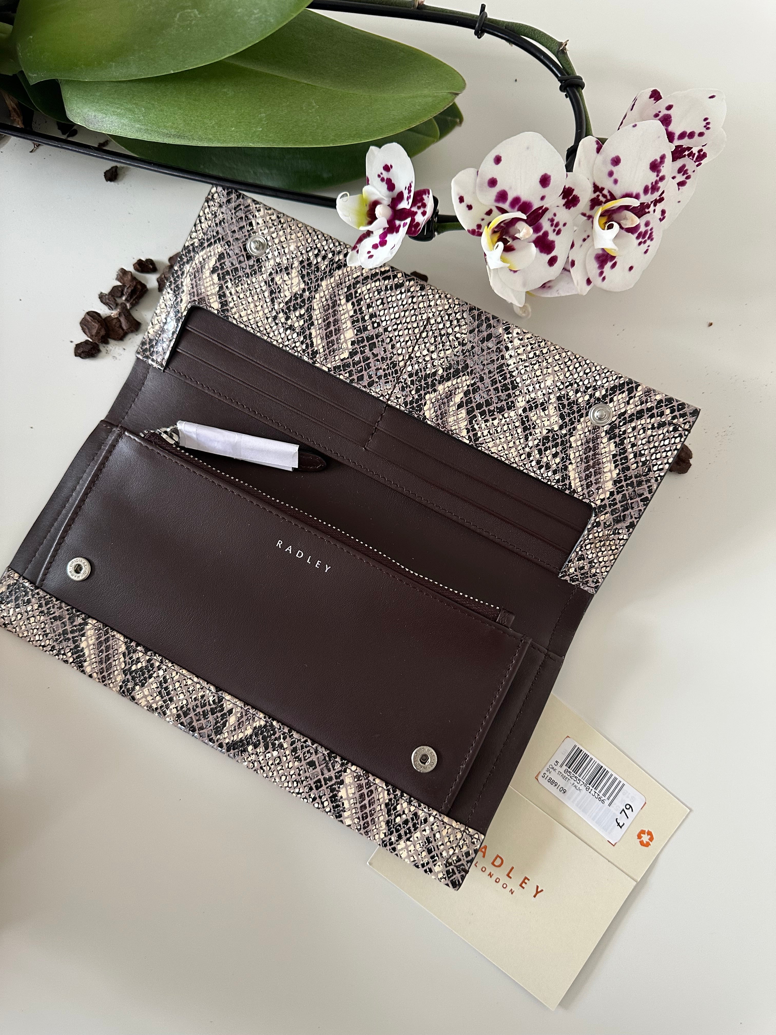 Radley Oak Street Faux Large Snake Flapover