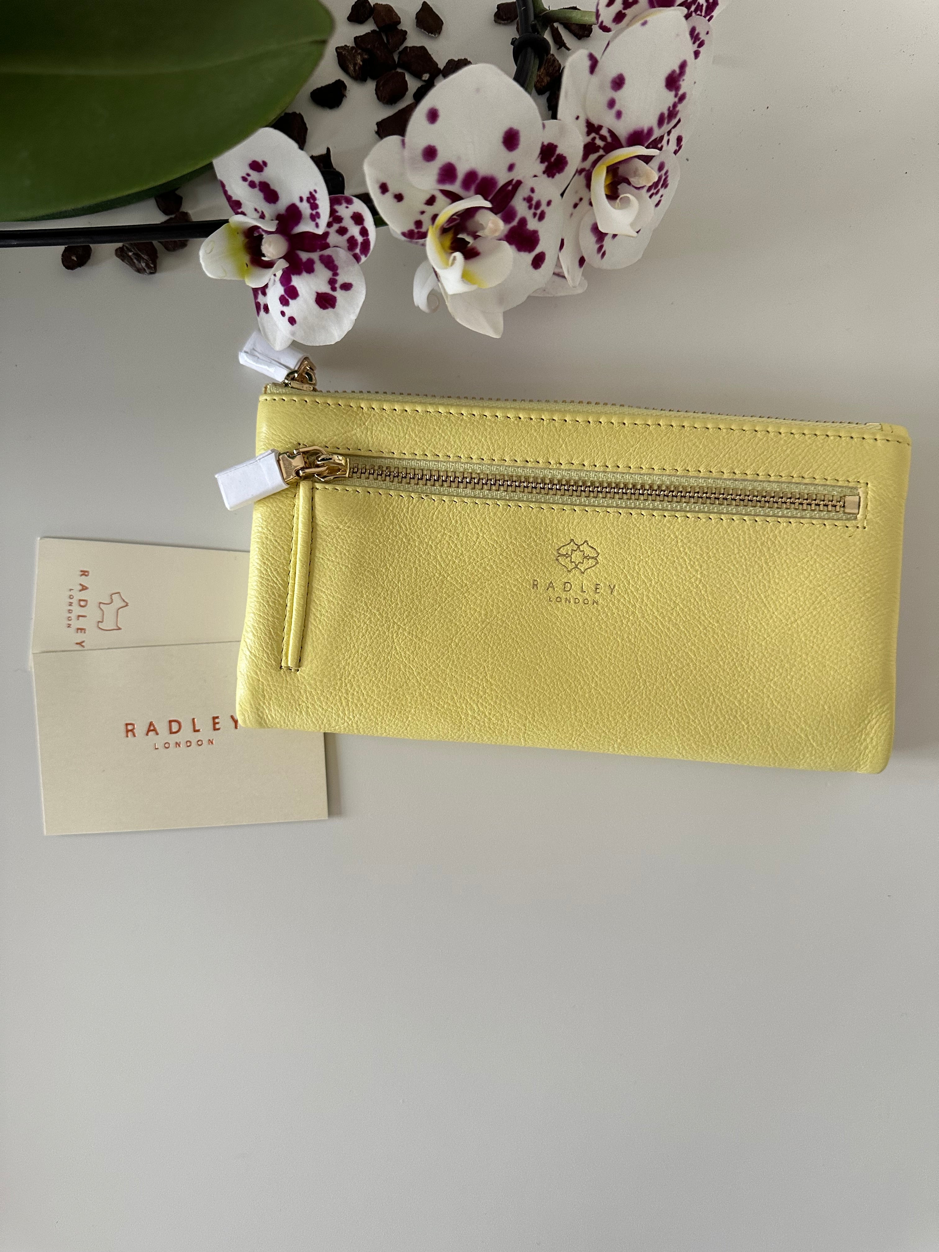 Radley Larkswood Large Lemon Leather