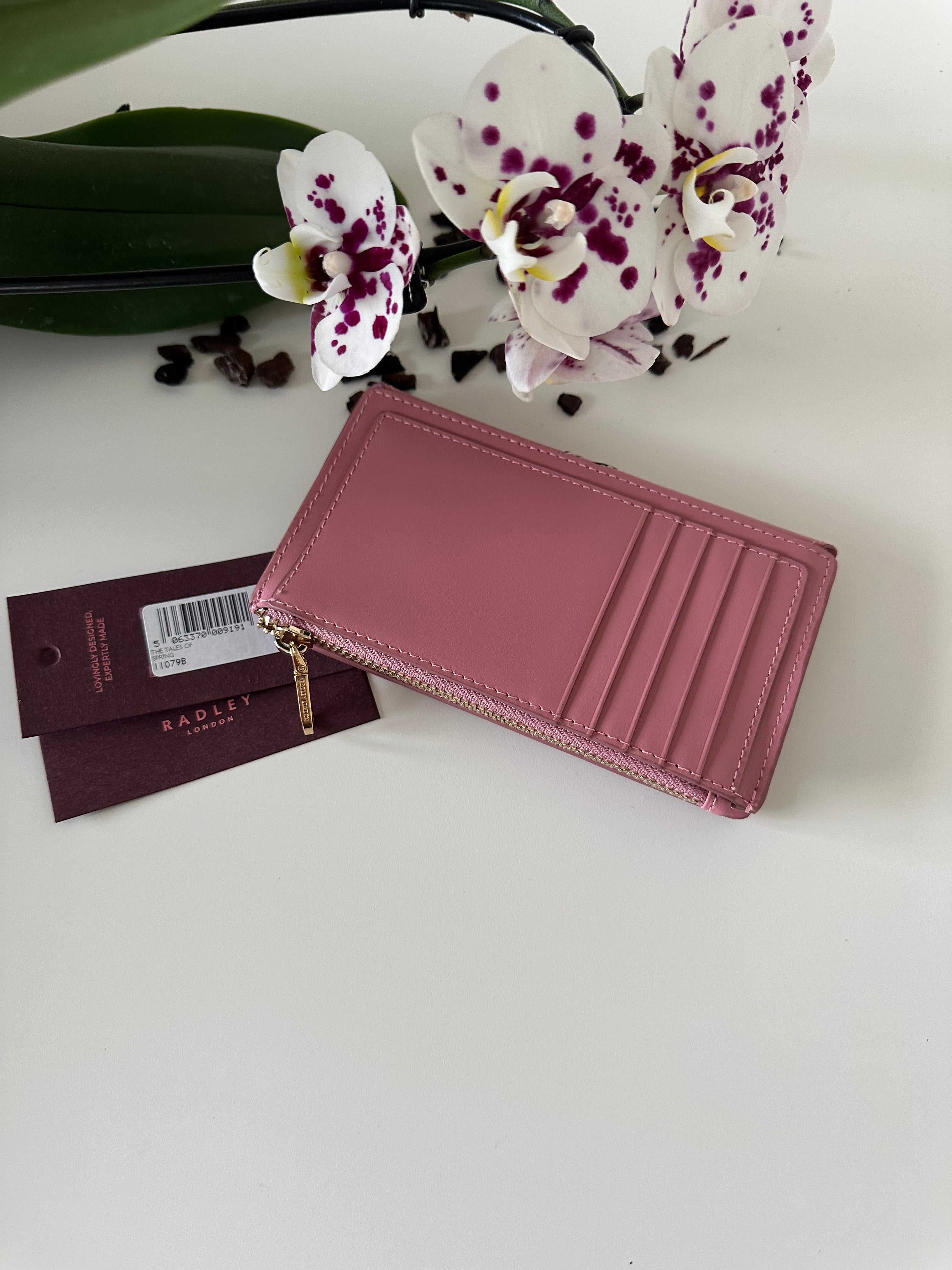 Radley The Tales of Spring Leather Pink
