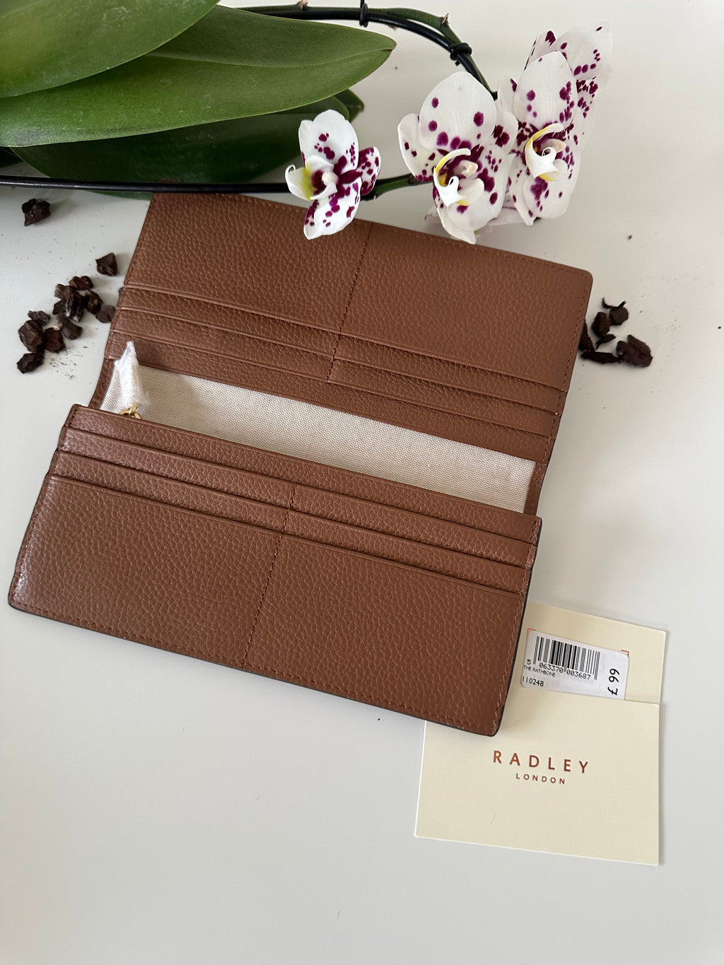 RADLEY The Rathbone Large Leather Bifold Brown