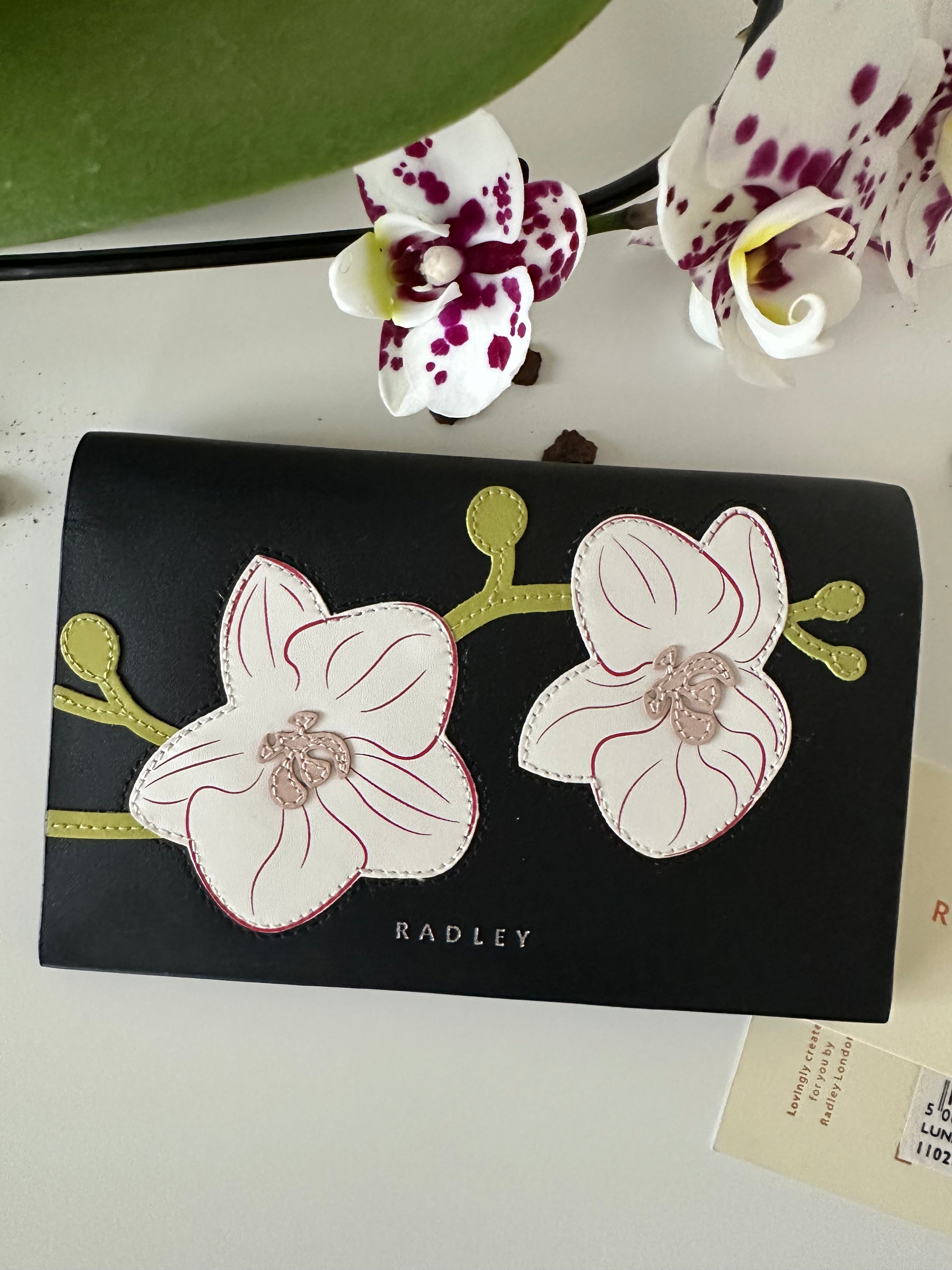 Radley Lunar New Year 2025 Flapover  Black Purse Medium