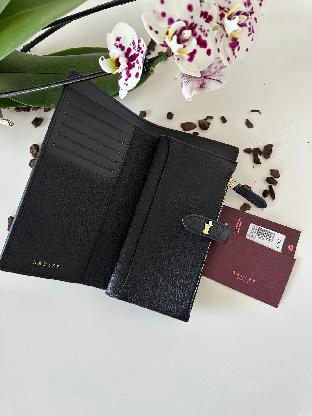 Radley Willis Street Large Black Leather