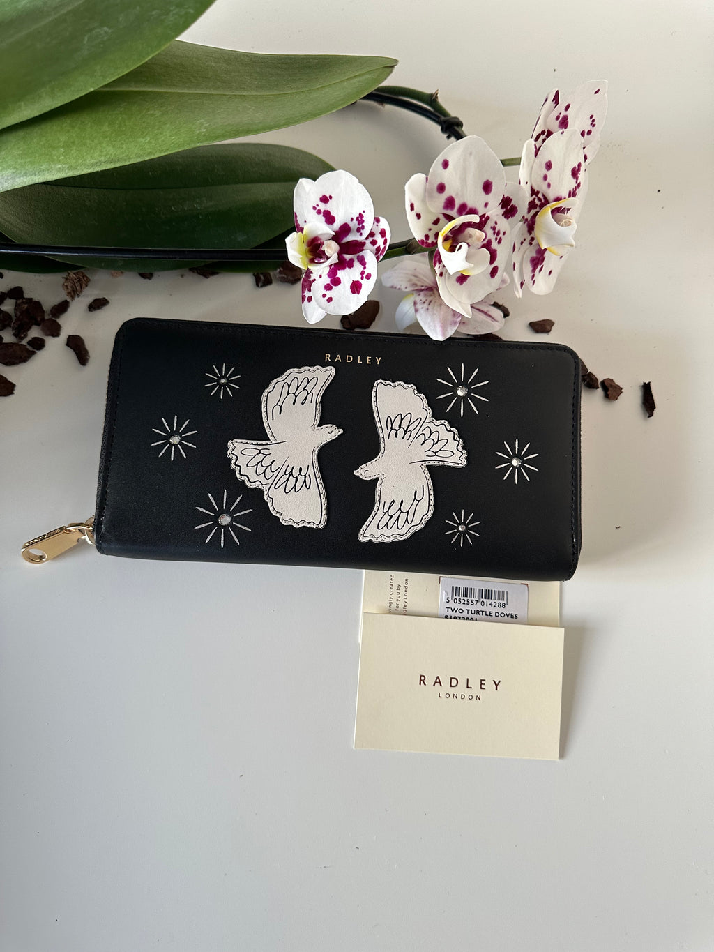 Radley Two Turtle Doves Large Leather