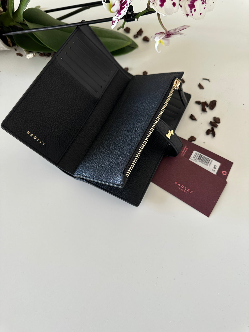 Radley Willis Street Large Black Leather
