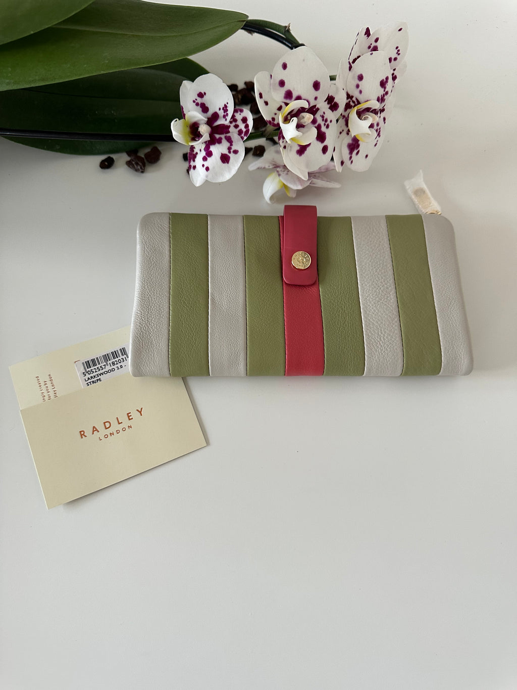 Radley Larkswood Stripe Large Leather
