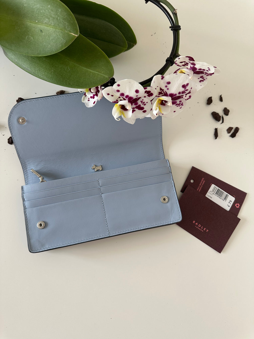 Radley Pockets blue Large Leather