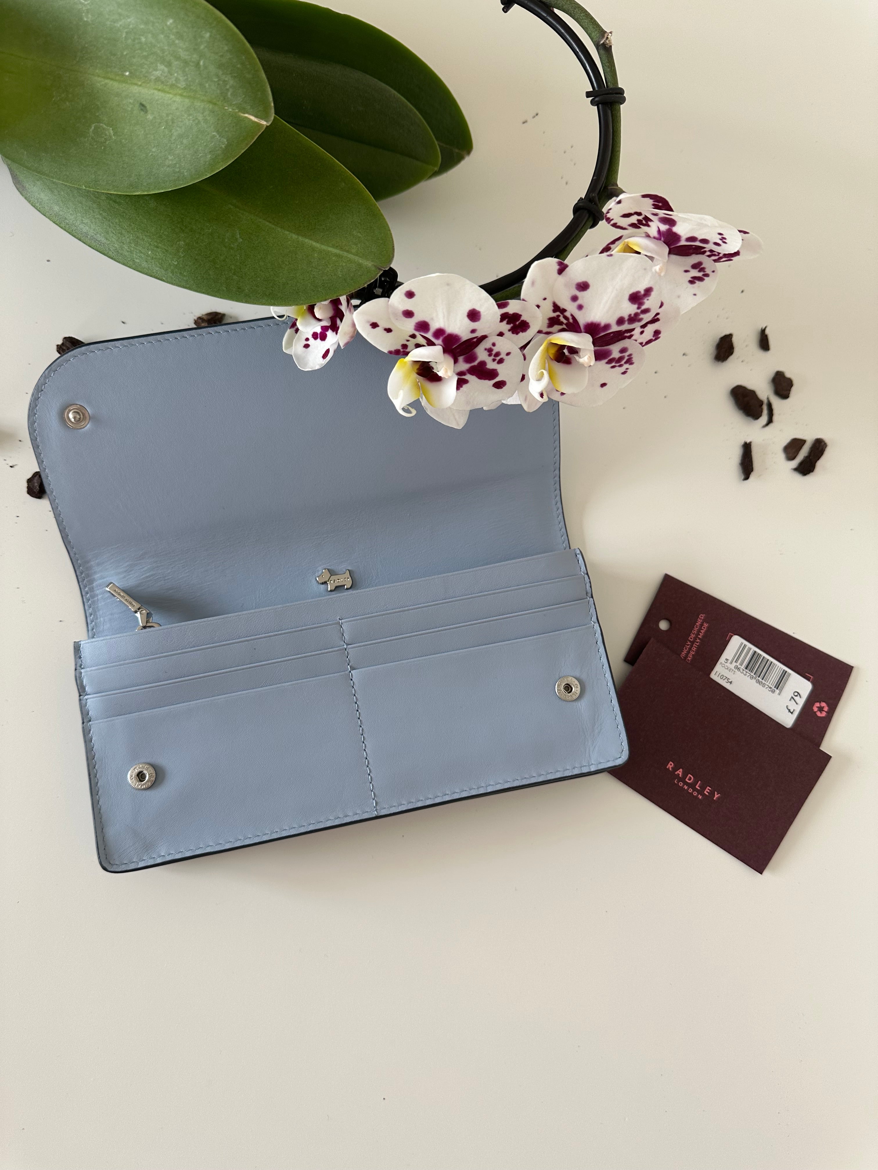 Radley Pockets blue Large Leather
