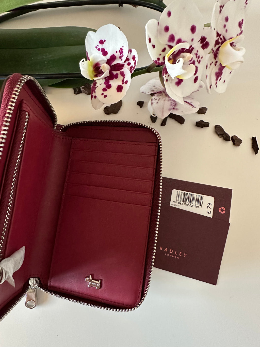 Radley Pockets Medium Leather Carmine