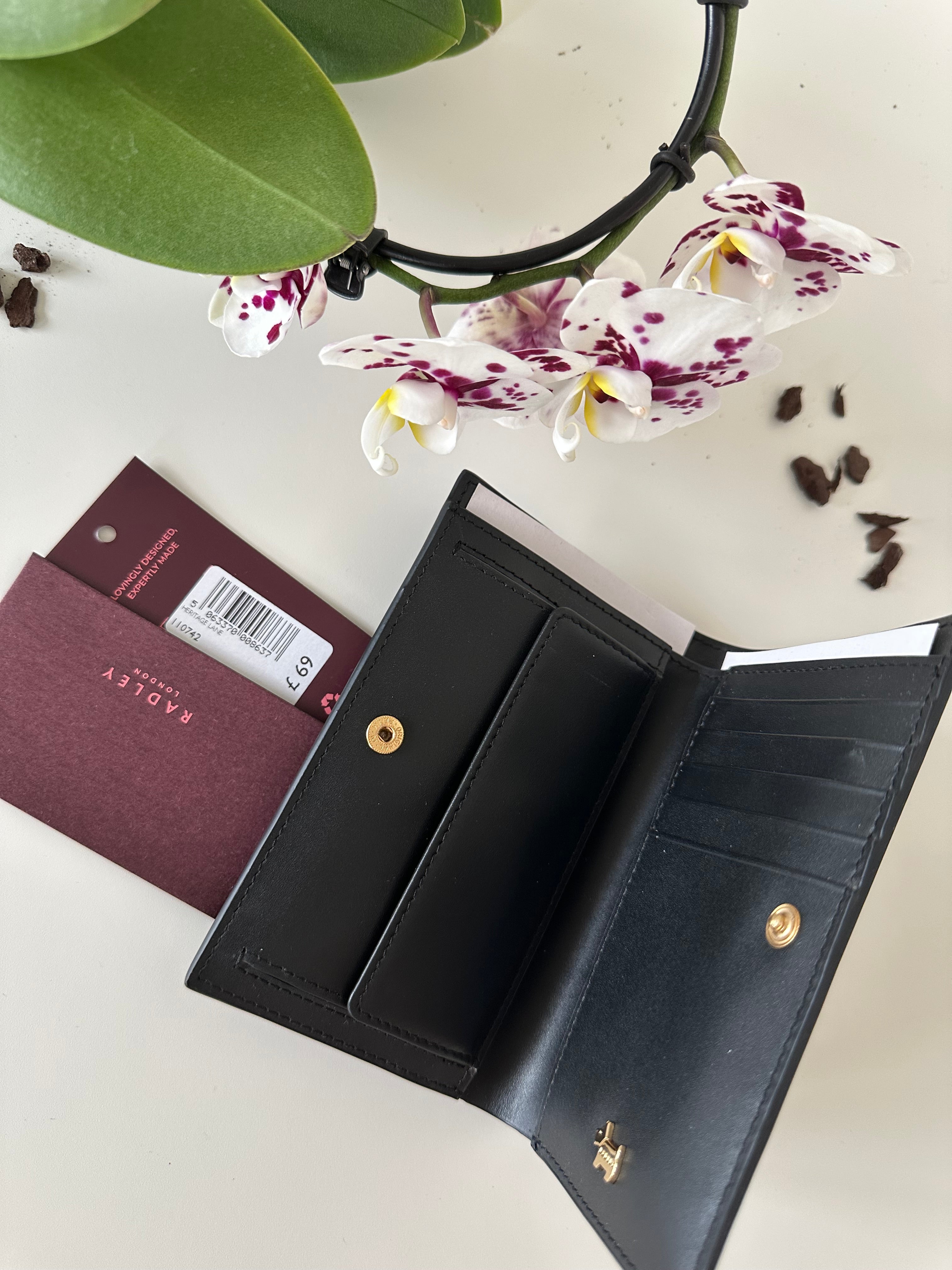 Radley Heritage Lane Medium Black Leather