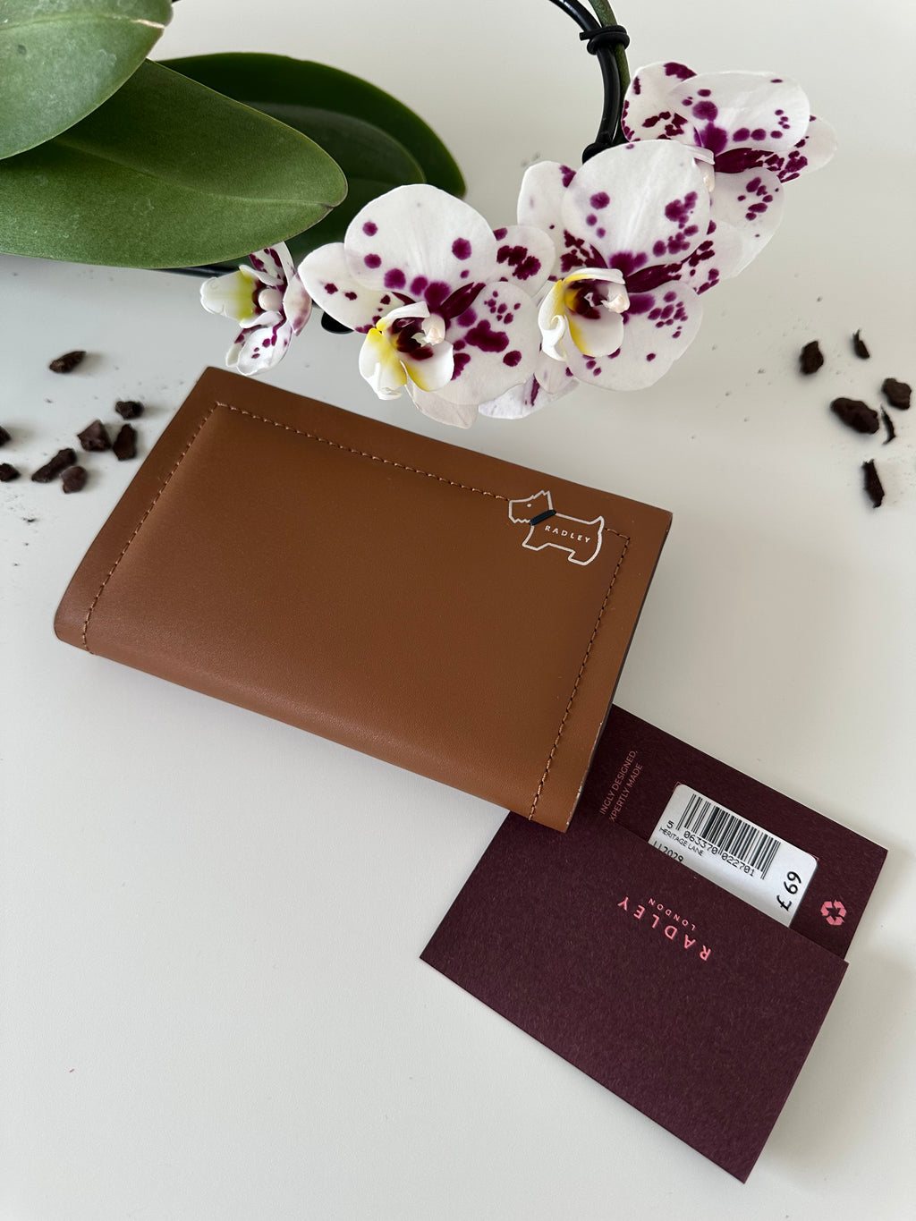 Radley Heritage Lane Medium Toffee Leather