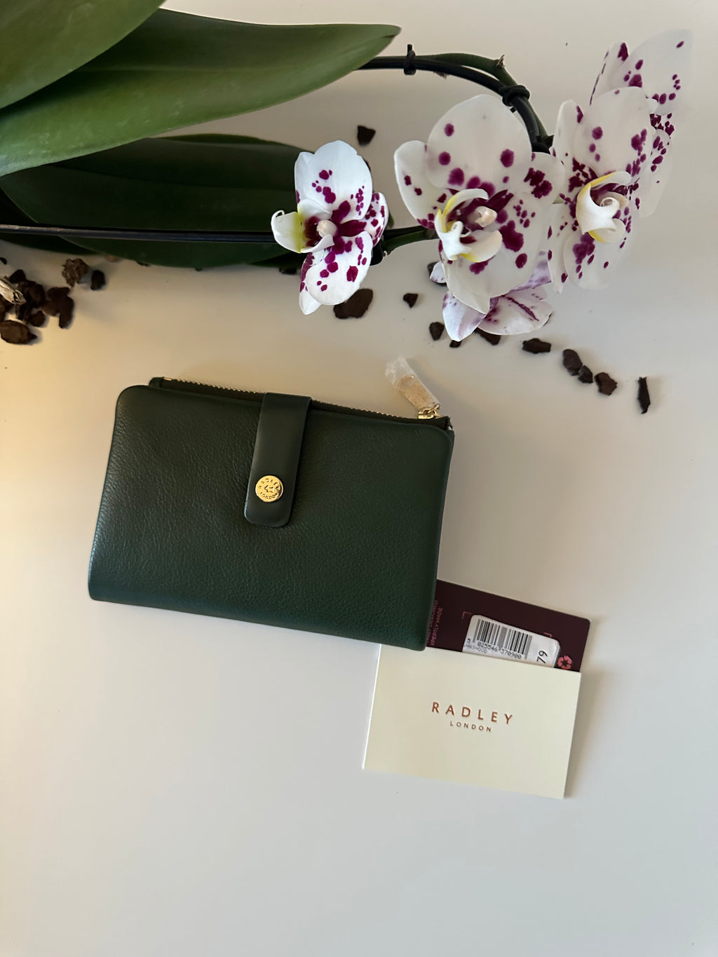 Radley Larkswood Medium Leather Dark Green