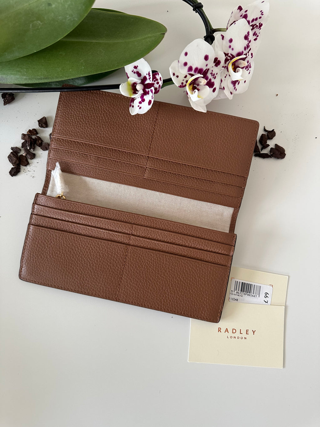 RADLEY The Rathbone Large Leather Bifold Brown