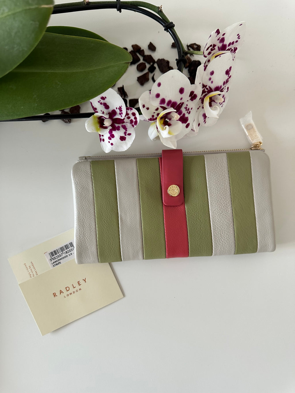 Radley Larkswood Stripe Large Leather